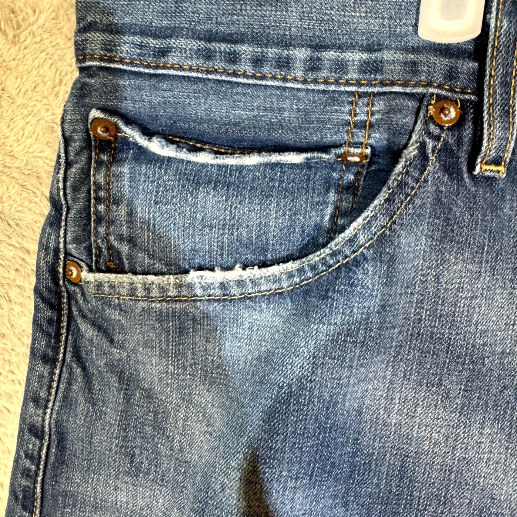 Ralph Lauren Ralph Lauren Jeans Men 42 X 32 Blue Denim 5-Pocket Straight Relaxed Fit Jeans Size US 42 / EU 58 - 3 Thumbnail