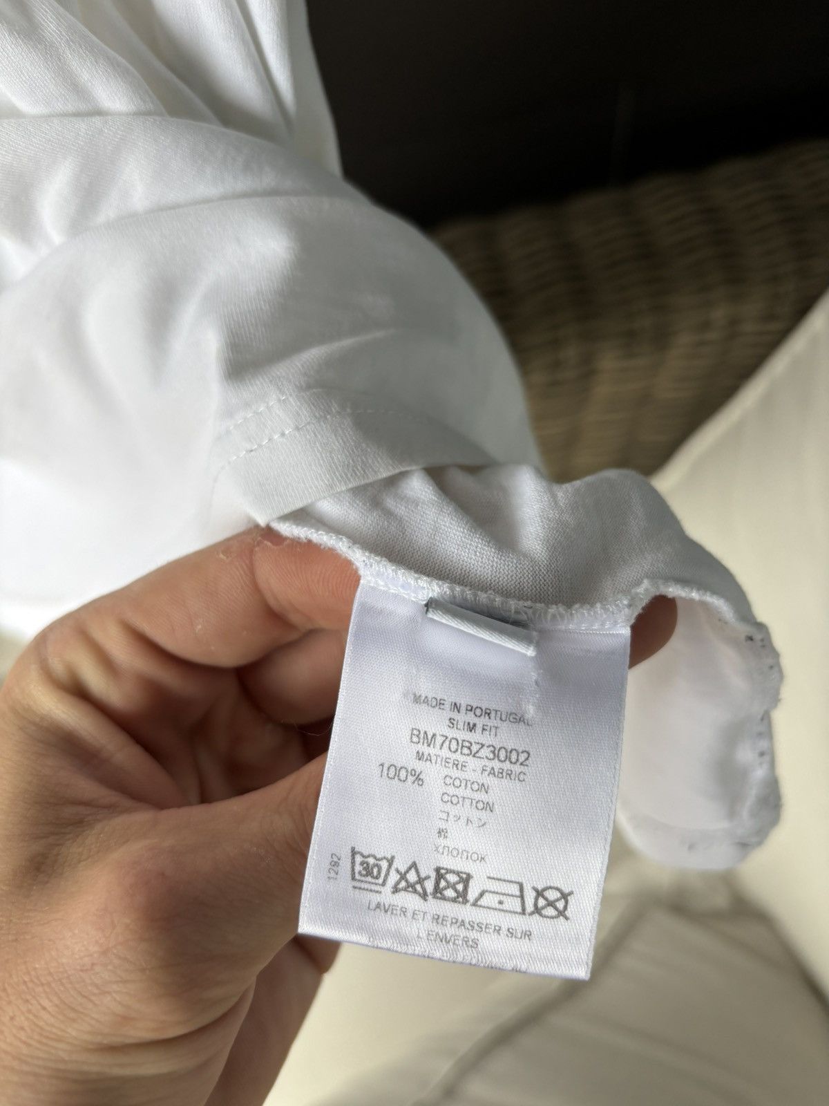 Givenchy Givenchy Distressed Logo Tee White Size US M / EU 48-50 / 2 - 5 Thumbnail