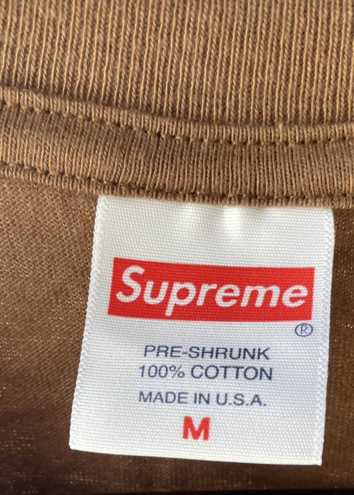 Supreme Supreme Venus Tee Brown Size US M / EU 48-50 / 2 - 4 Thumbnail