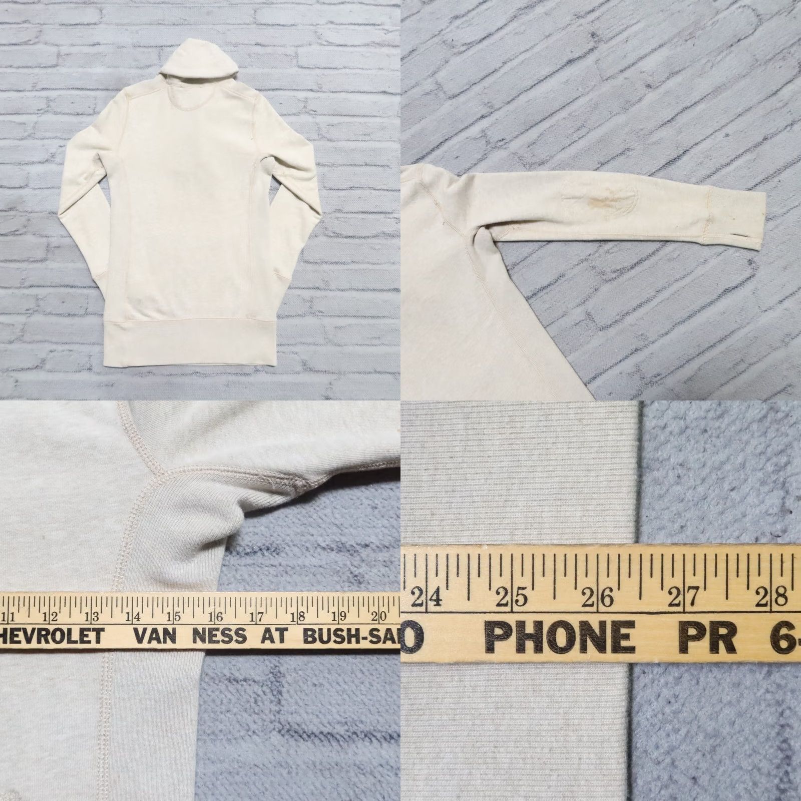 Ralph Lauren Vintage Rugby Ralph Lauren Shawl Collar Sweater Men S Size S Cream Pullover Size US S / EU 44-46 / 1 - 8 Thumbnail