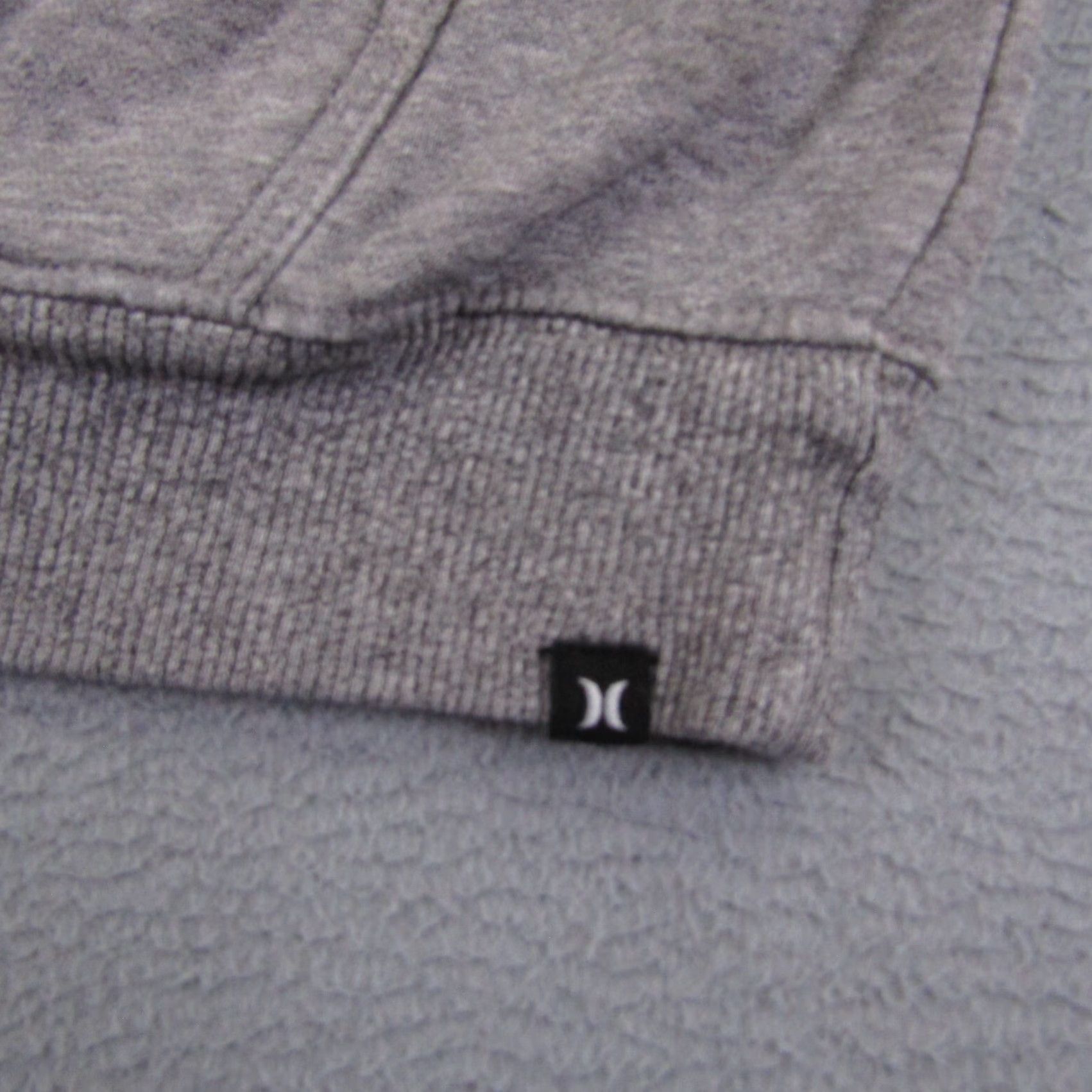 Hurley Hurley Hoodie Mens Medium Gray Full Zip Sweatshirt Jacket Size US M / EU 48-50 / 2 - 7 Thumbnail
