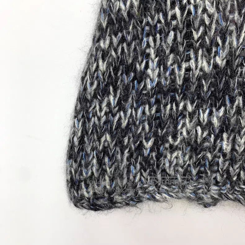 Brunello Cucinelli Brunello Cucinelli Color block mohair sweetheart knitted s Size S / US 4 / IT 40 - 4 Thumbnail