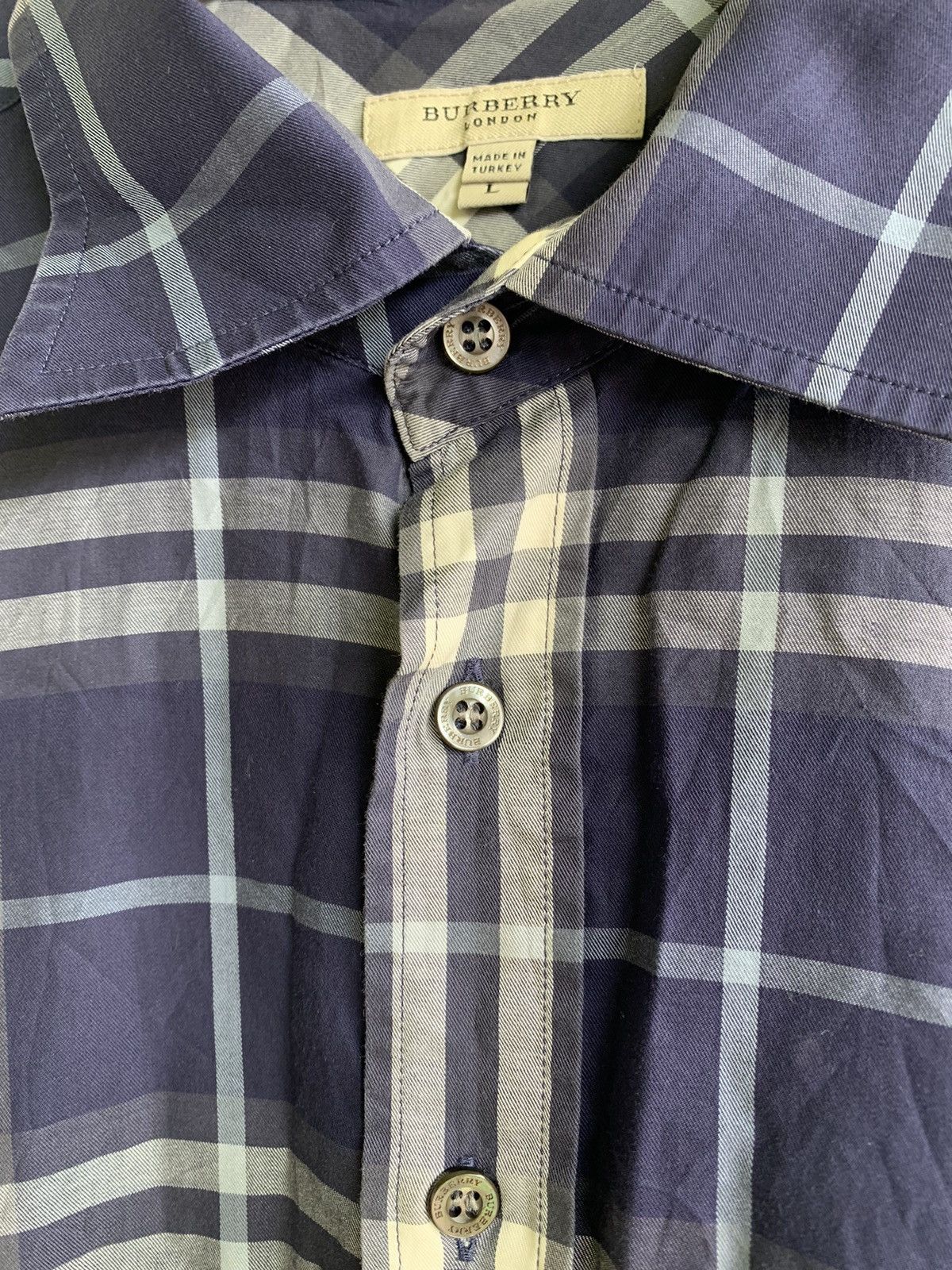 Burberry Burberry London Nova Check Button Shirt Size US L / EU 52-54 / 3 - 4 Thumbnail