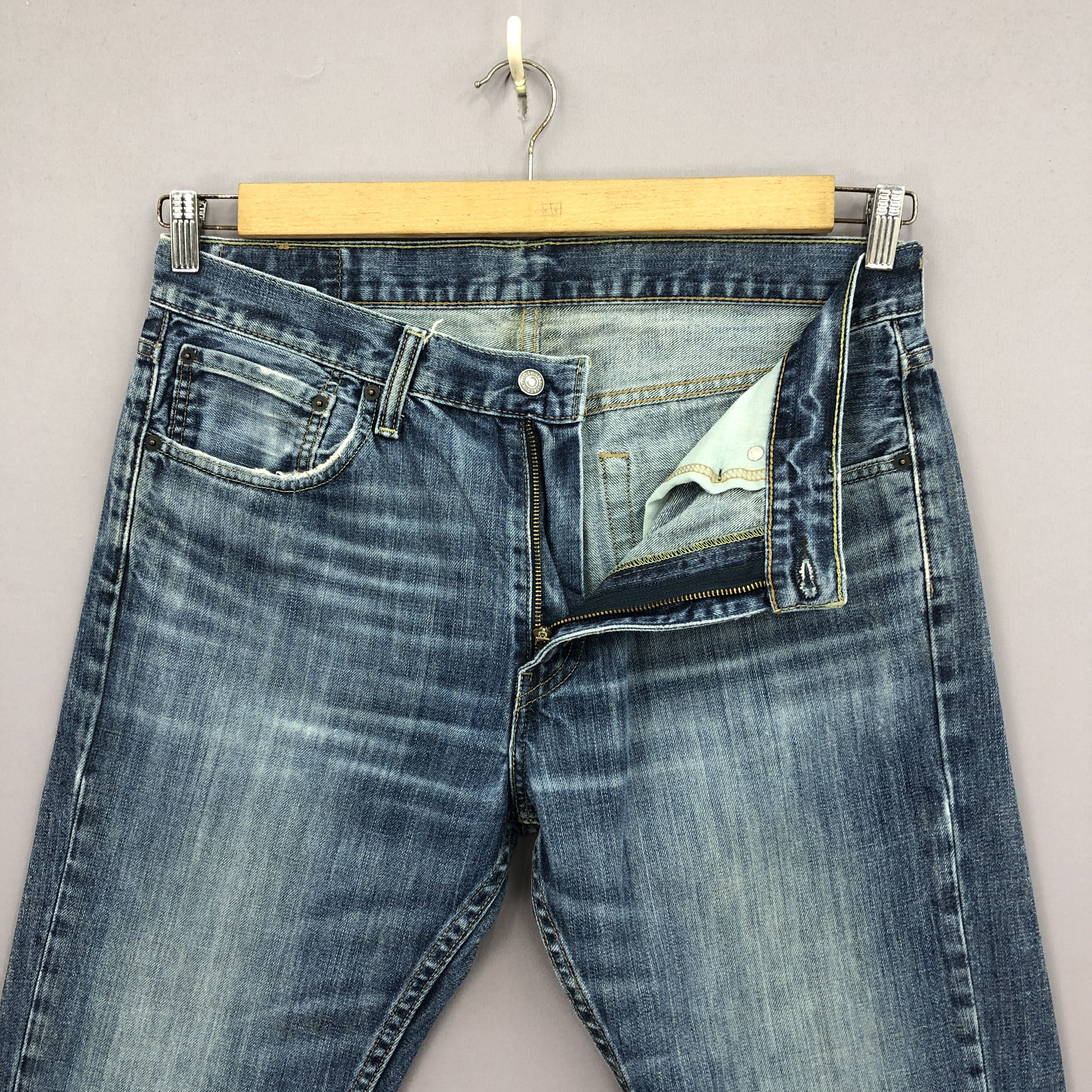 Levi's × Vintage Vintage Levis 527 Flare Jeans Wide Leg Bootcut Denim BS47138 Size US 26 / EU 42 - 6 Thumbnail