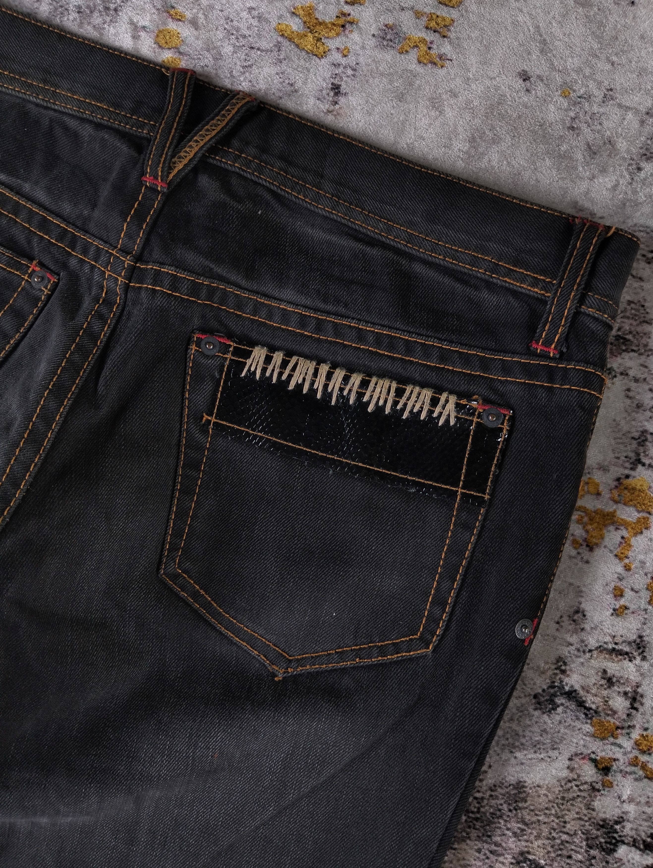 Tornado Mart Modern Lovers Japan Slim Denim Low Rise Jeans Hedi Slimane Size US 31 - 5 Thumbnail