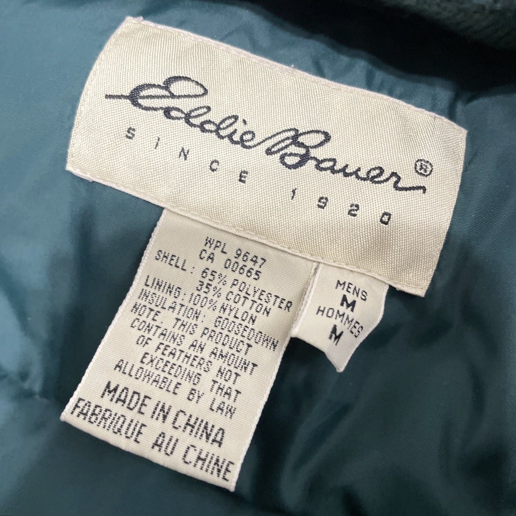 Eddie Bauer Vtg Eddie Bauer Goose Down Puffer Parka Jacket Men M Quilt Hood Khaki Ridge Line Jacket Size US M / EU 48-50 / 2 - 5 Thumbnail