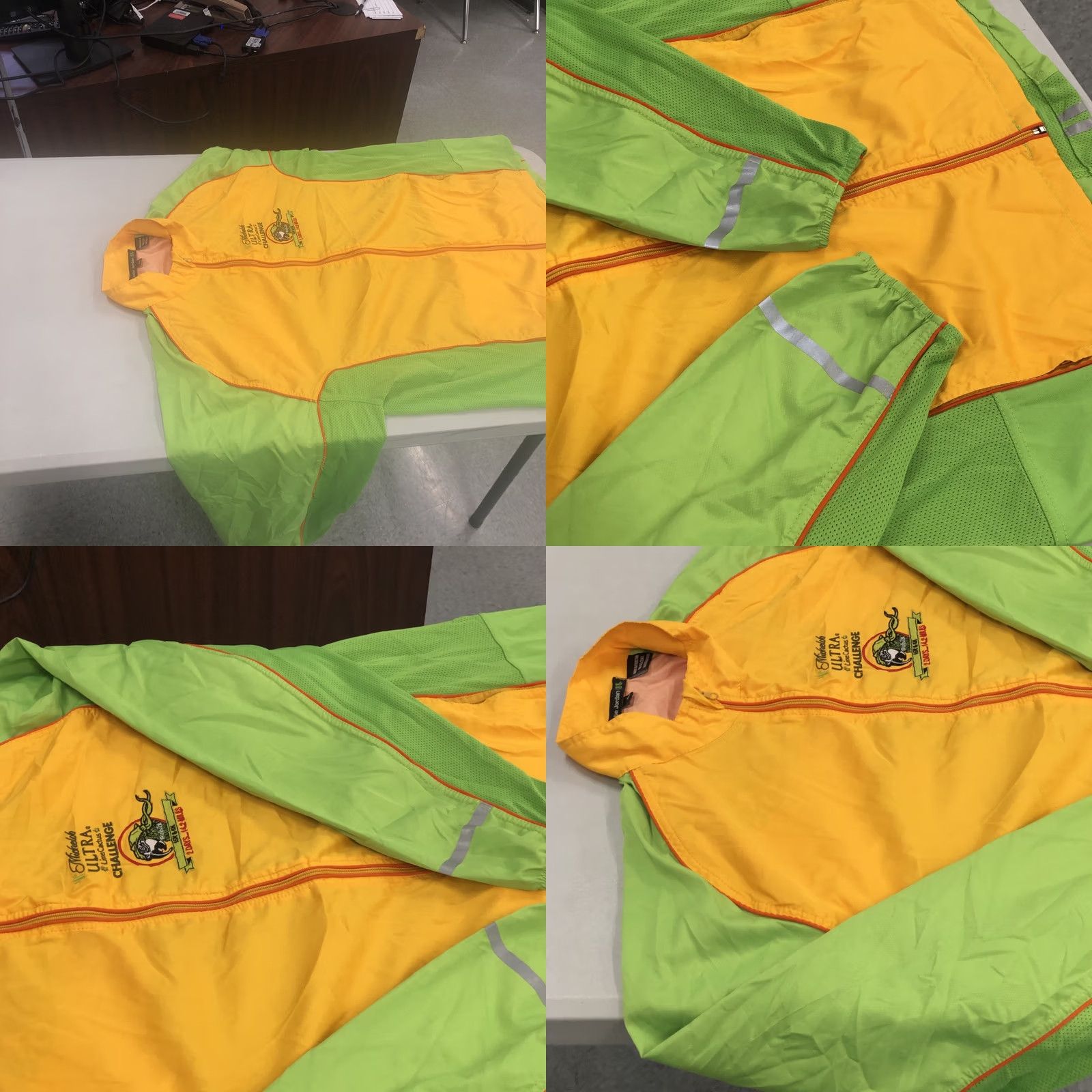 Jordan Brand VINTAGE XL Leslie Jordan Michelin Ultra Publix 2015 Gasparilla Men Windbreaker Jacket Size US XL / EU 56 / 4 - 9 Thumbnail