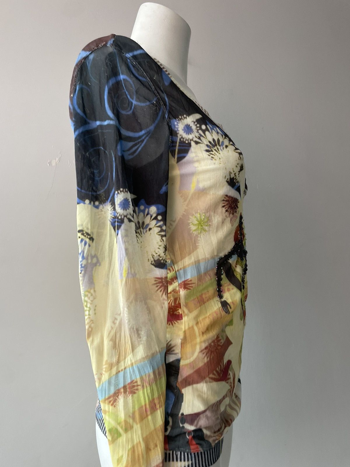 Vintage y2k blouse Size M / US 6-8 / IT 42-44 - 14 Thumbnail