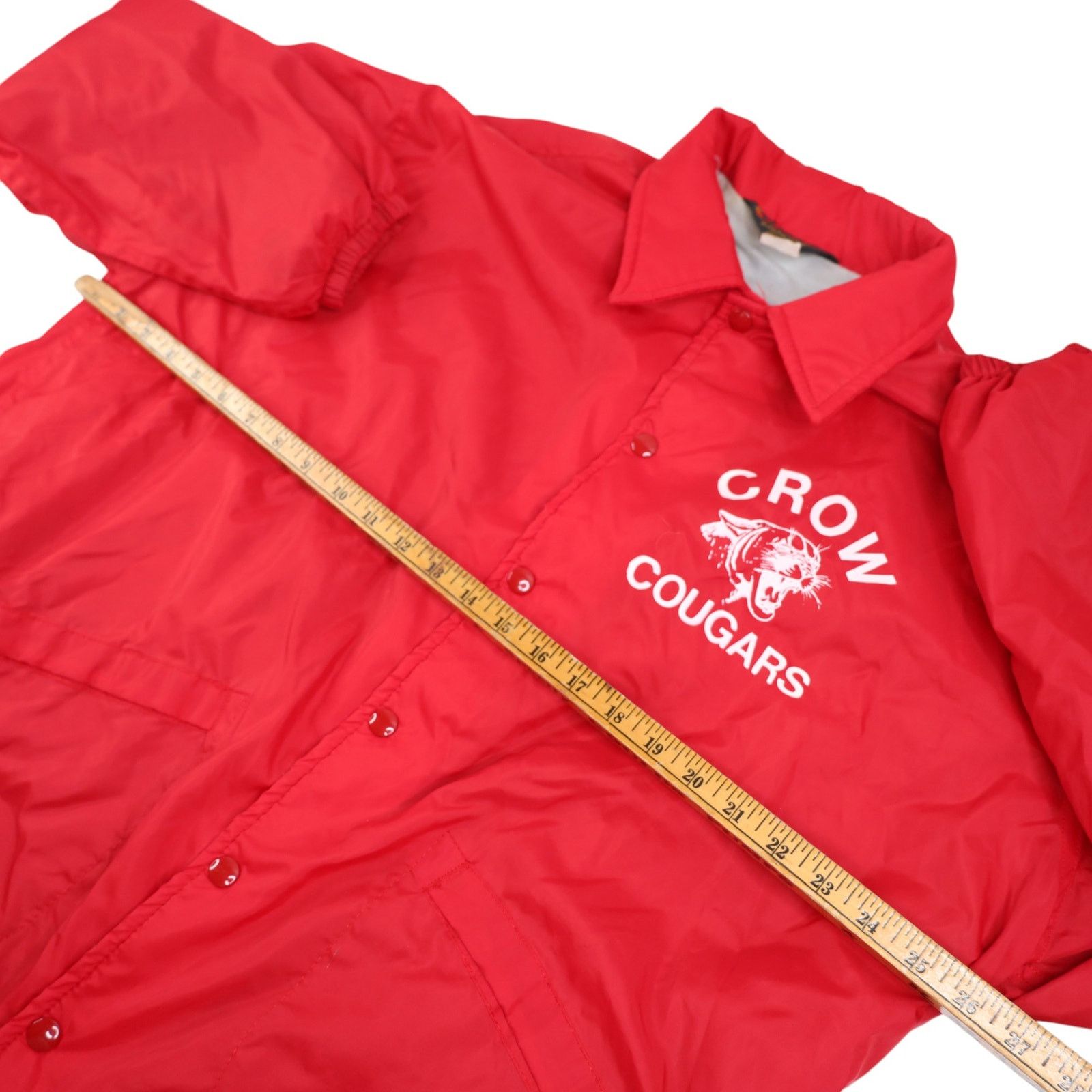 Vintage Vintage Playjac Crow Cougars Highschool Light Jacket Size US XL / EU 56 / 4 - 9 Thumbnail