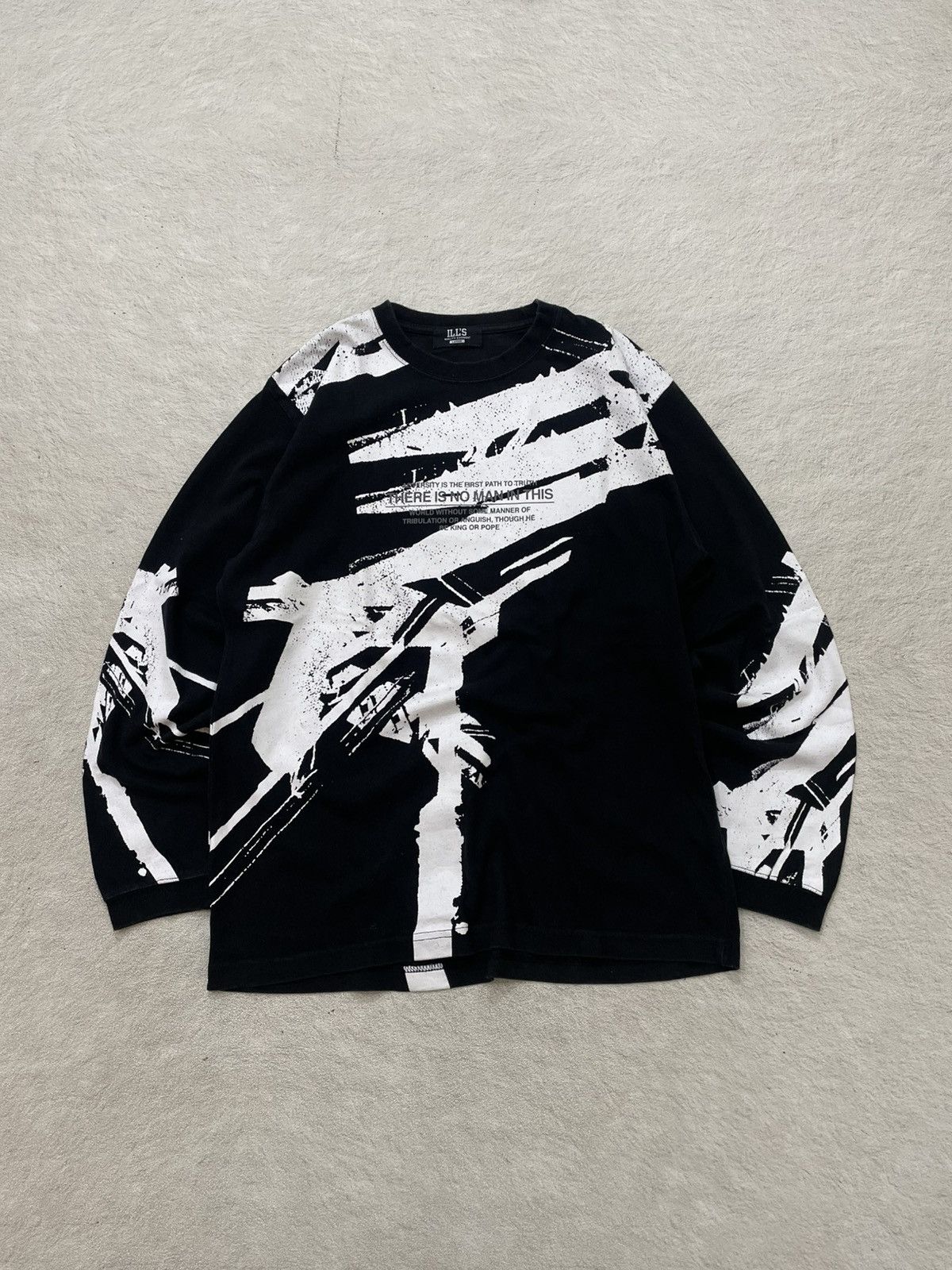 If Six Was Nine 2000s ILL’S Longsleeve Poem Ifsix Hysteric y’s Japan LGB y2k Size US M / EU 48-50 / 2 - 1 Thumbnail