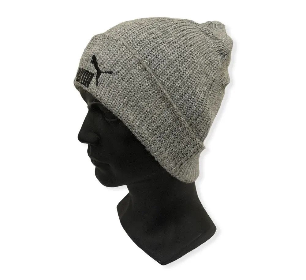 Puma Vintage Puma Spell Out Beanie Hat Size ONE SIZE - 2 Thumbnail