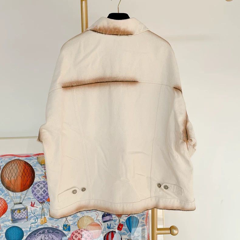 Dior Dior Contrasting denim jacket Size XXS / US 00 / IT 34 - 4 Thumbnail