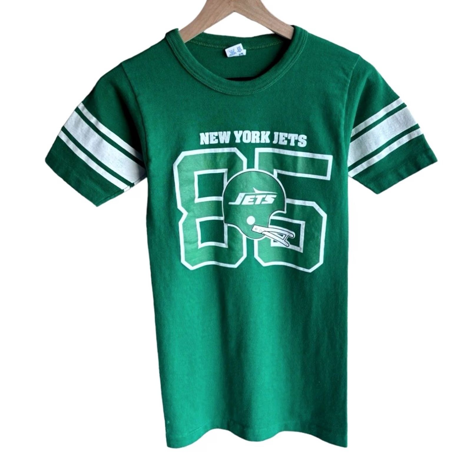 Champion VINTAGE Champion New York Jets Jersey Tee size S green 80s Mens Size US S / EU 44-46 / 1 - 2 Thumbnail