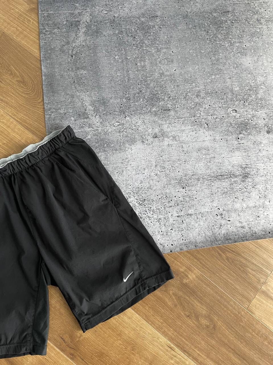 Nike Vintage Nike 90’s Y2K Style Drill Black Shorts Size US 32 / EU 48 - 2 Thumbnail