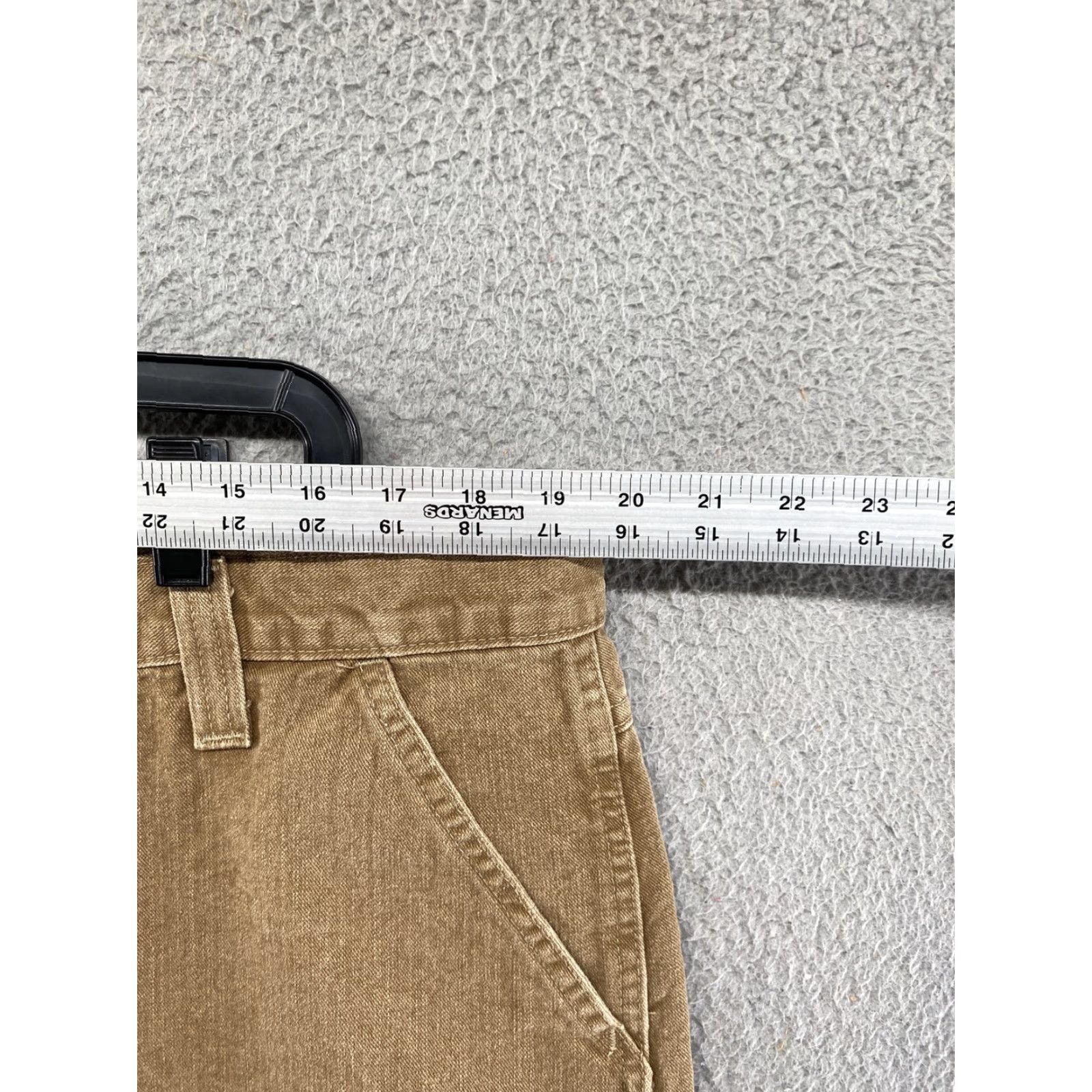 Wrangler Wrangler Hero Cargo Shorts Mens Brown 100% Cotton Canvas 60LGWDF Size 38 Size US 38 / EU 54 - 4 Thumbnail