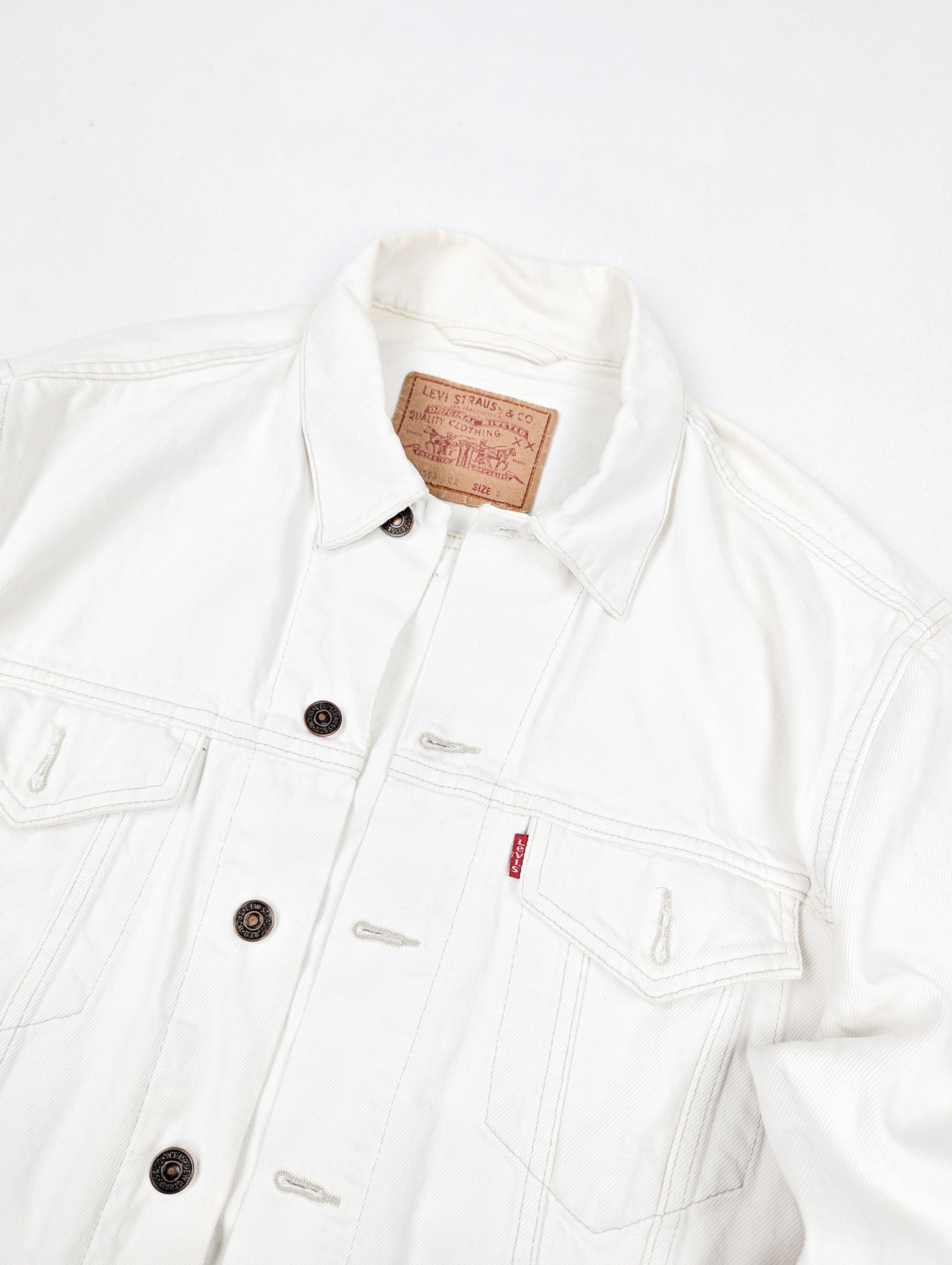 Levi's Levi's white denim jacket S Size US S / EU 44-46 / 1 - 2 Thumbnail