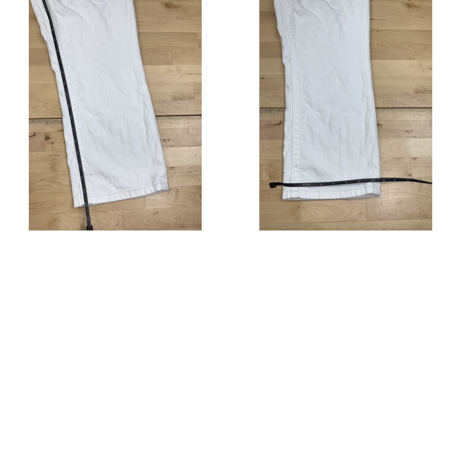 Vintage Miss Mw Signature Cuffed Capri Jeans Womens 31 White Inseam 23" Regular 31 Miss Mw Signature Cuffed Jeans White 31 Womens Capri JN Size 24" / US 00 / IT 34 - 9 Thumbnail