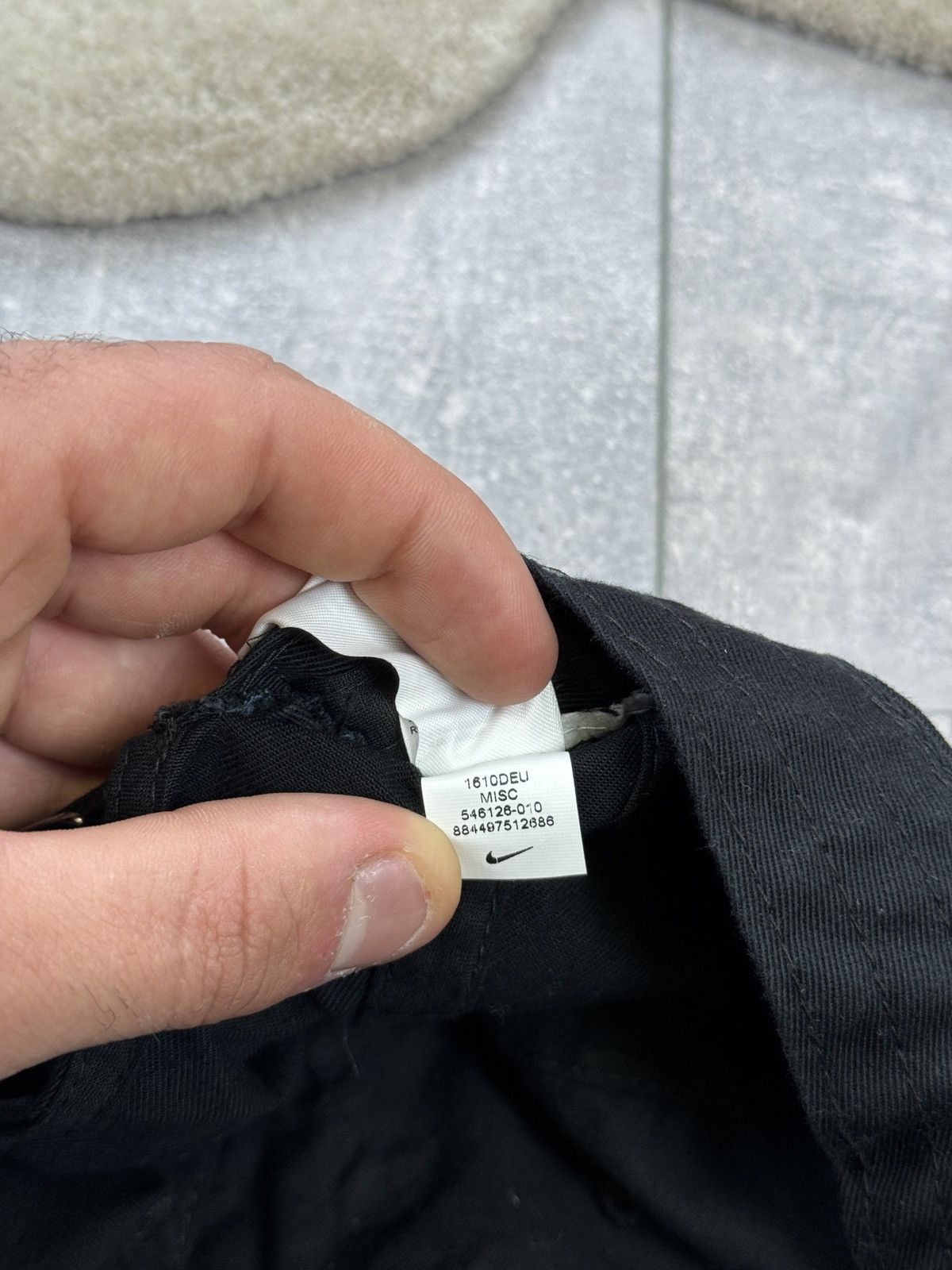 Nike × Vintage Mens Vintage Nike swoosh hats cap centre logo drill y2k Size ONE SIZE - 12 Thumbnail