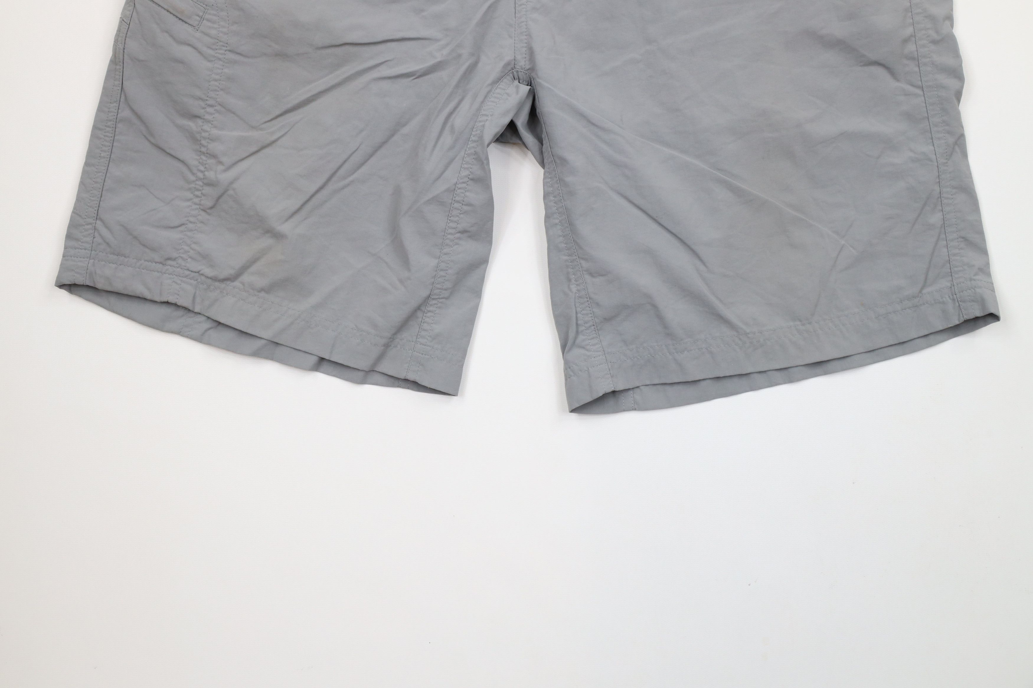 ExOfficio × Vintage Vintage ExOfficio Hiking Trail Cargo Shorts Gray Nylon Size US 36 / EU 52 - 4 Thumbnail