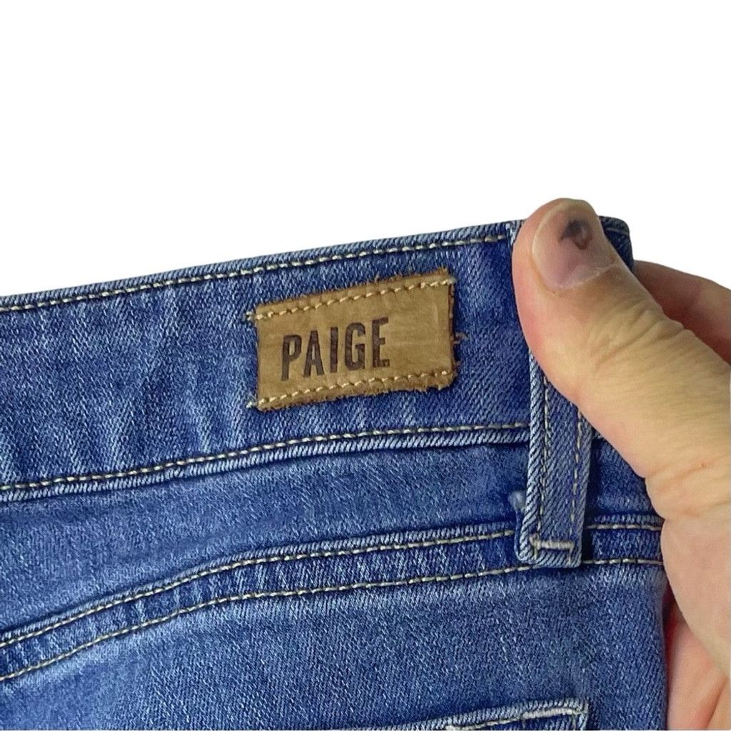 Paige PAIGE Women's Verdugo Ankle Ultra Skinny Blue Jean Size 27 Size 27" / US 4 / IT 40 - 6 Thumbnail