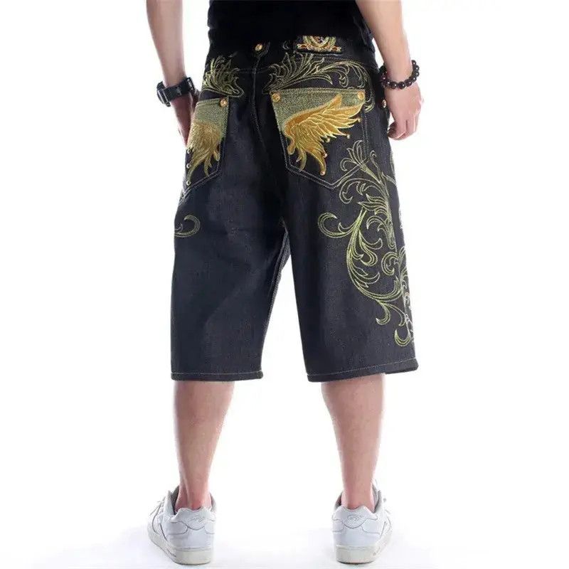 Japanese Brand Embroidered Vintage Jorts Y2K Shorts Hip Hop Summer Size US 32 / EU 48 - 4 Thumbnail