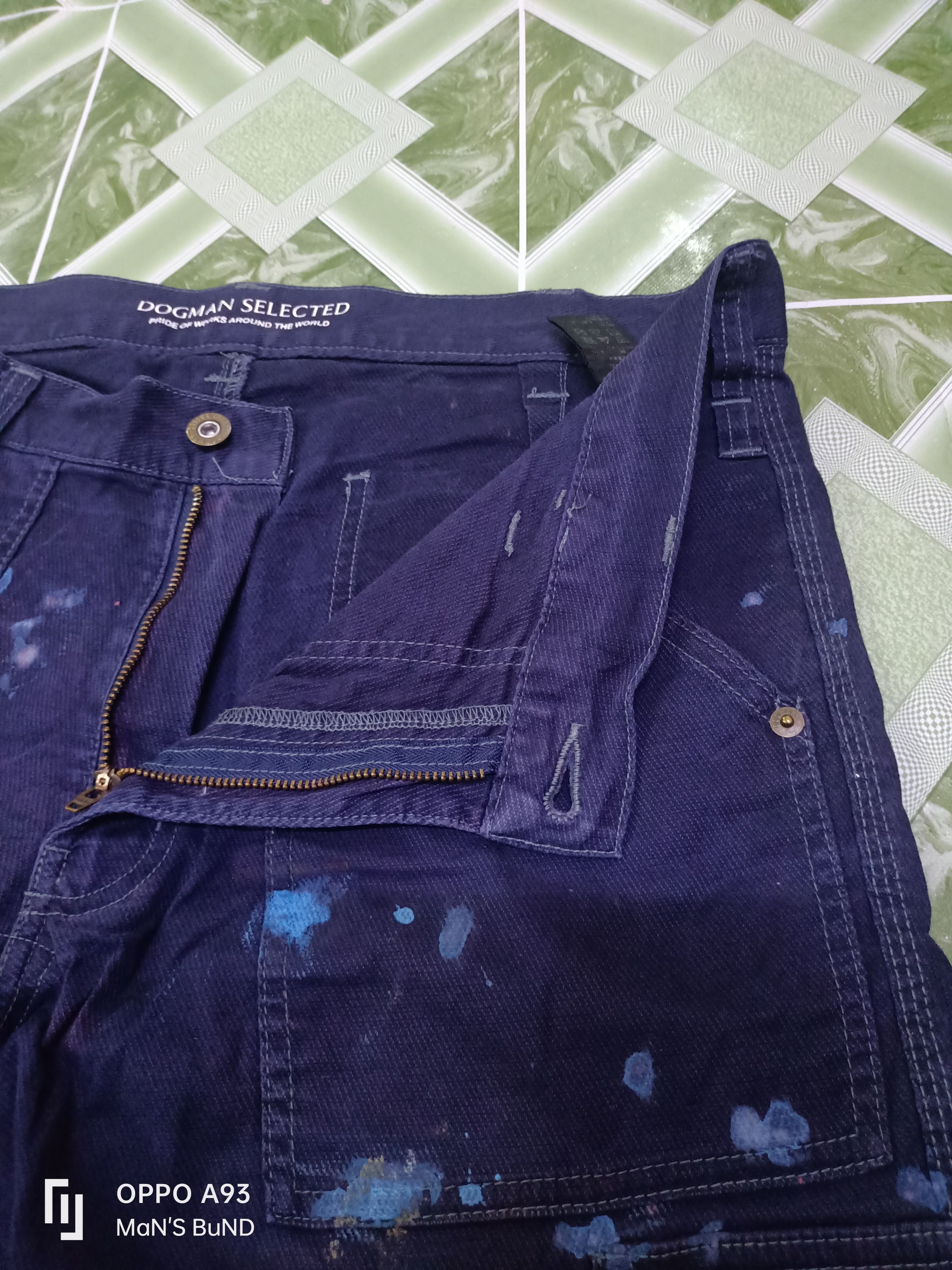 Vintage Distressed DOGMAN SELECTED Workwear Size US 35 - 3 Thumbnail