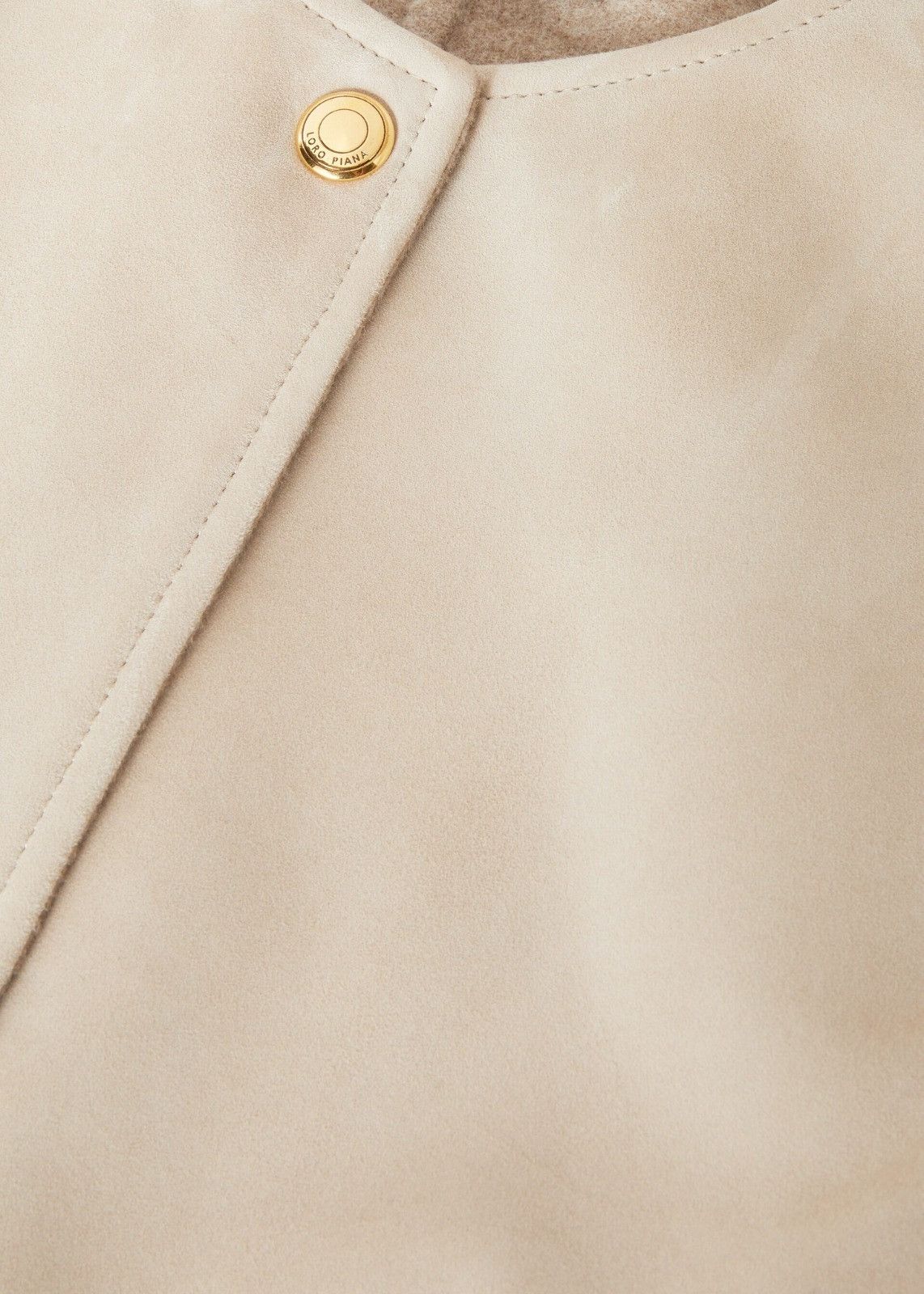 Loro Piana o1srvl11e0126 FAN6203 Hanlin Sb Coat in Beige Size S / US 4 / IT 40 - 8 Thumbnail