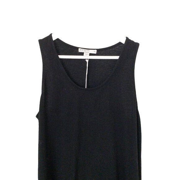 Anthropologie Stateside Ribbed Black Sleeveless Jersey Midi Dress XS Size XS / US 0-2 / IT 36-38 - 3 Thumbnail