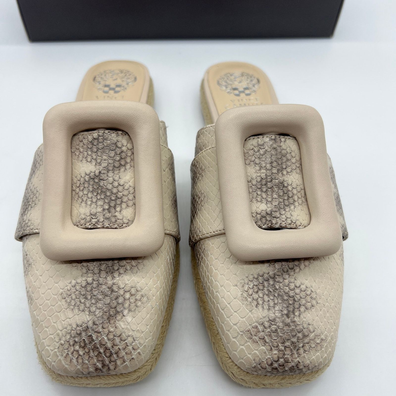 Other Vince Camuto Shoes Size 7.5 Buckle Espadrille Mules Size US 7.5 / IT 37.5 - 4 Thumbnail