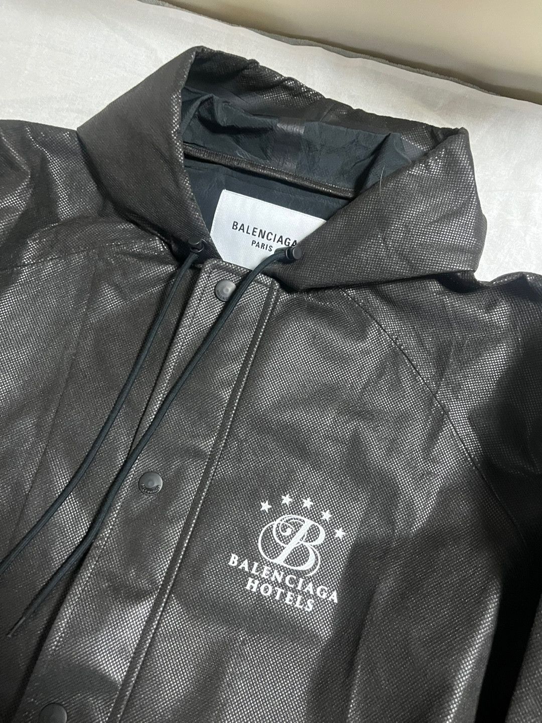 Balenciaga 'BALENCIAGA HOTELS' raincoat long jacket Size US S / EU 44-46 / 1 - 3 Thumbnail