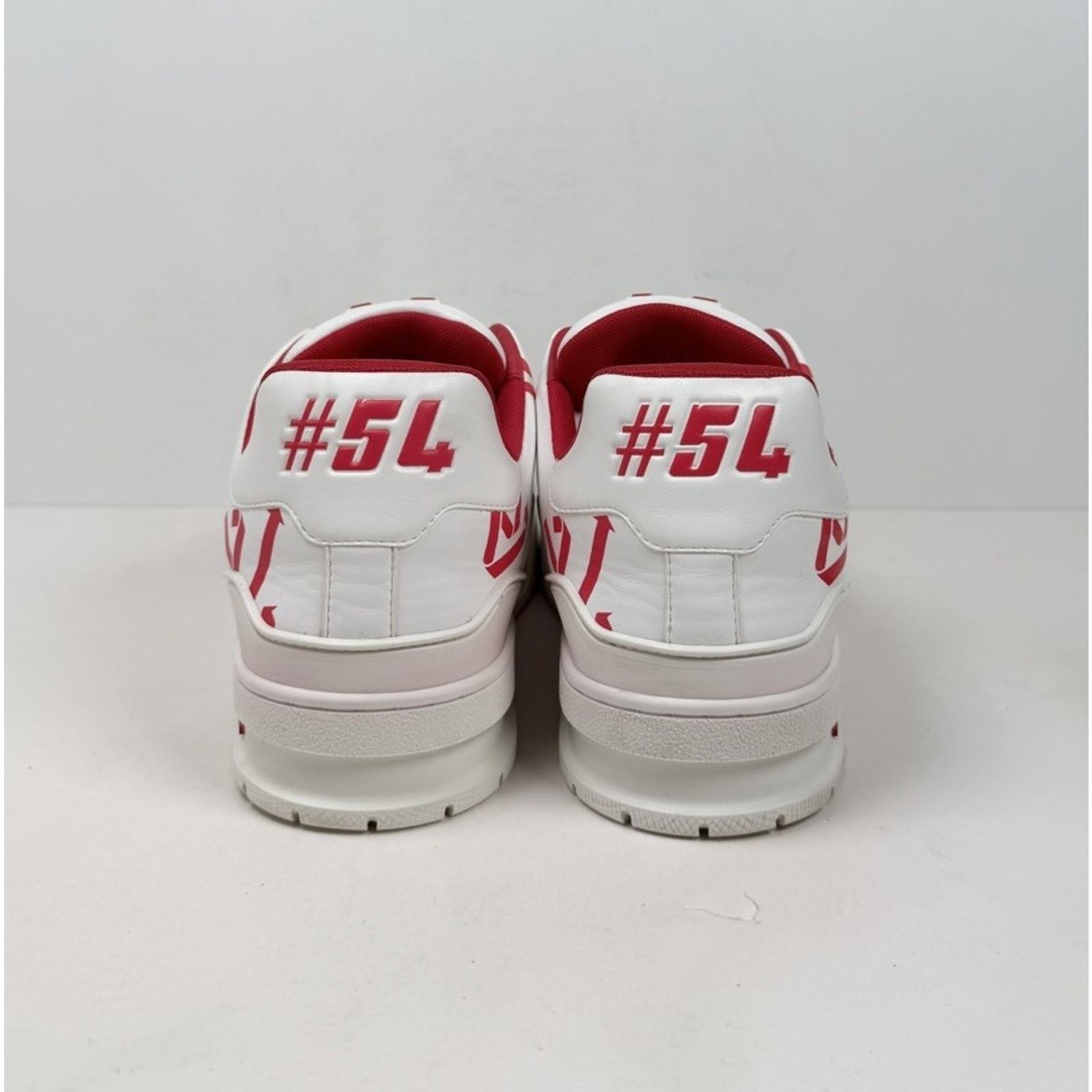 Louis Vuitton Size 9.5LV/10.5US - Louis Vuitton White Red Trainers Size US 10.5 / EU 43-44 - 3 Thumbnail