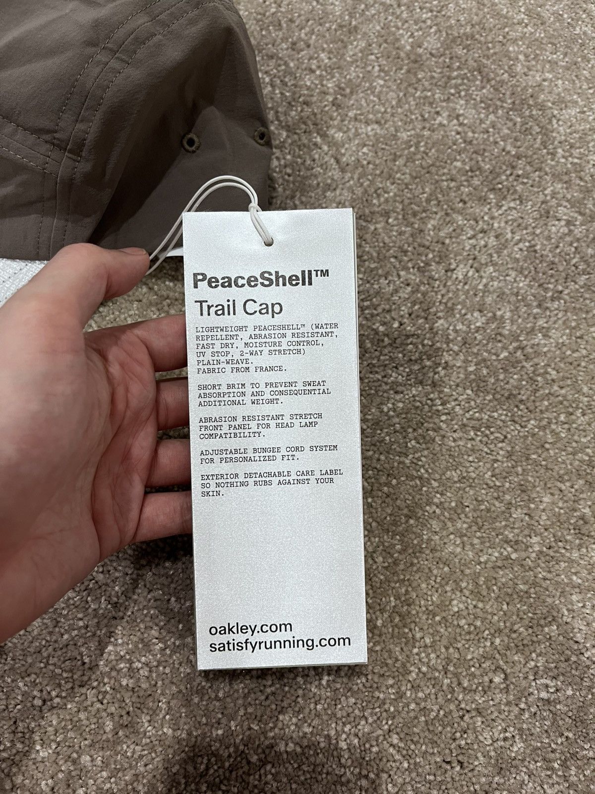 Oakley × Satisfy Oakley x Satisfy PeaceShell Trail Cap Size ONE SIZE - 8 Thumbnail