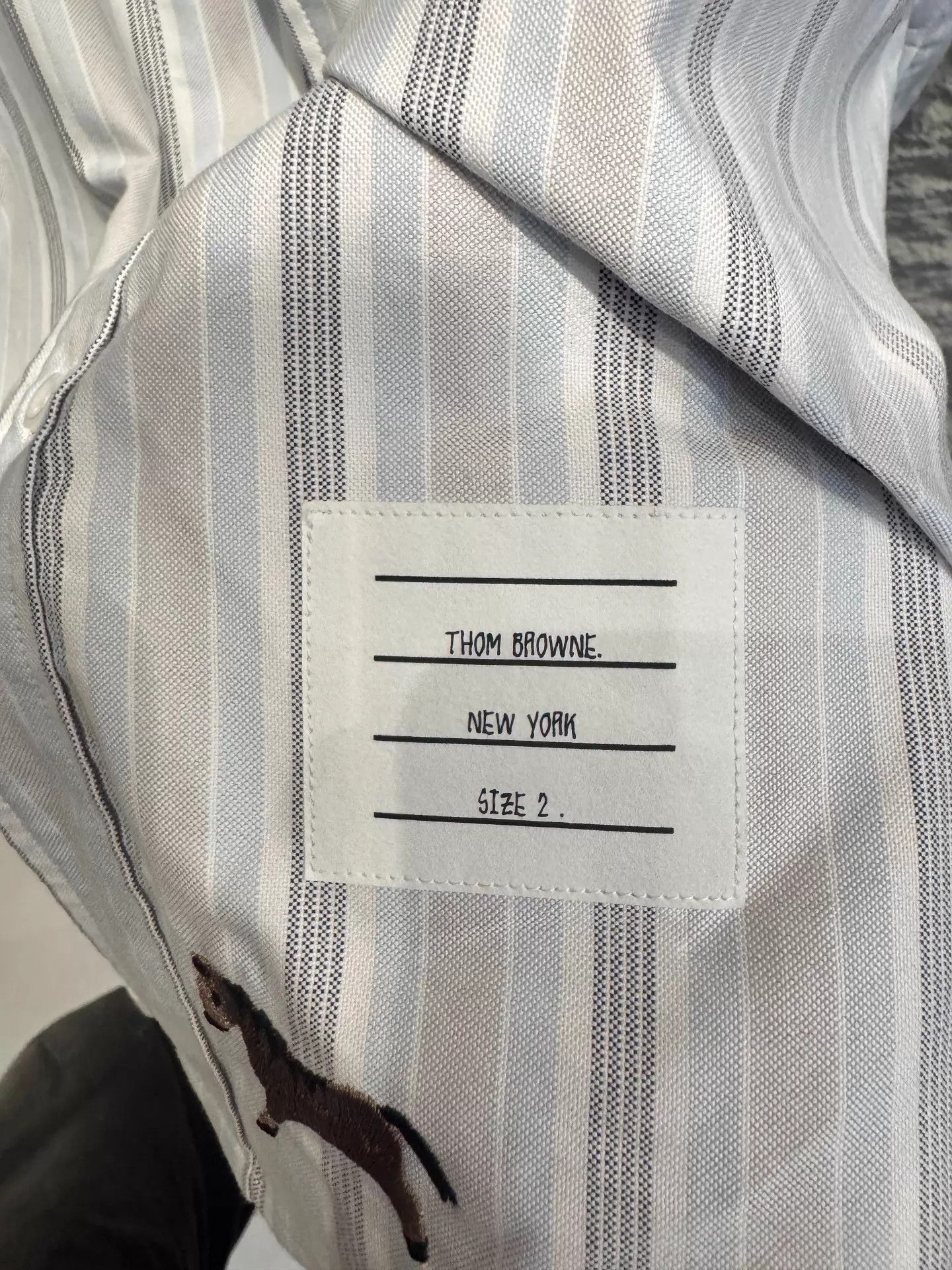 Thom Browne THOM BROWNE 26 Horse Year Stripe Pony Embroidered Jacket Size US M / EU 48-50 / 2 - 3 Thumbnail