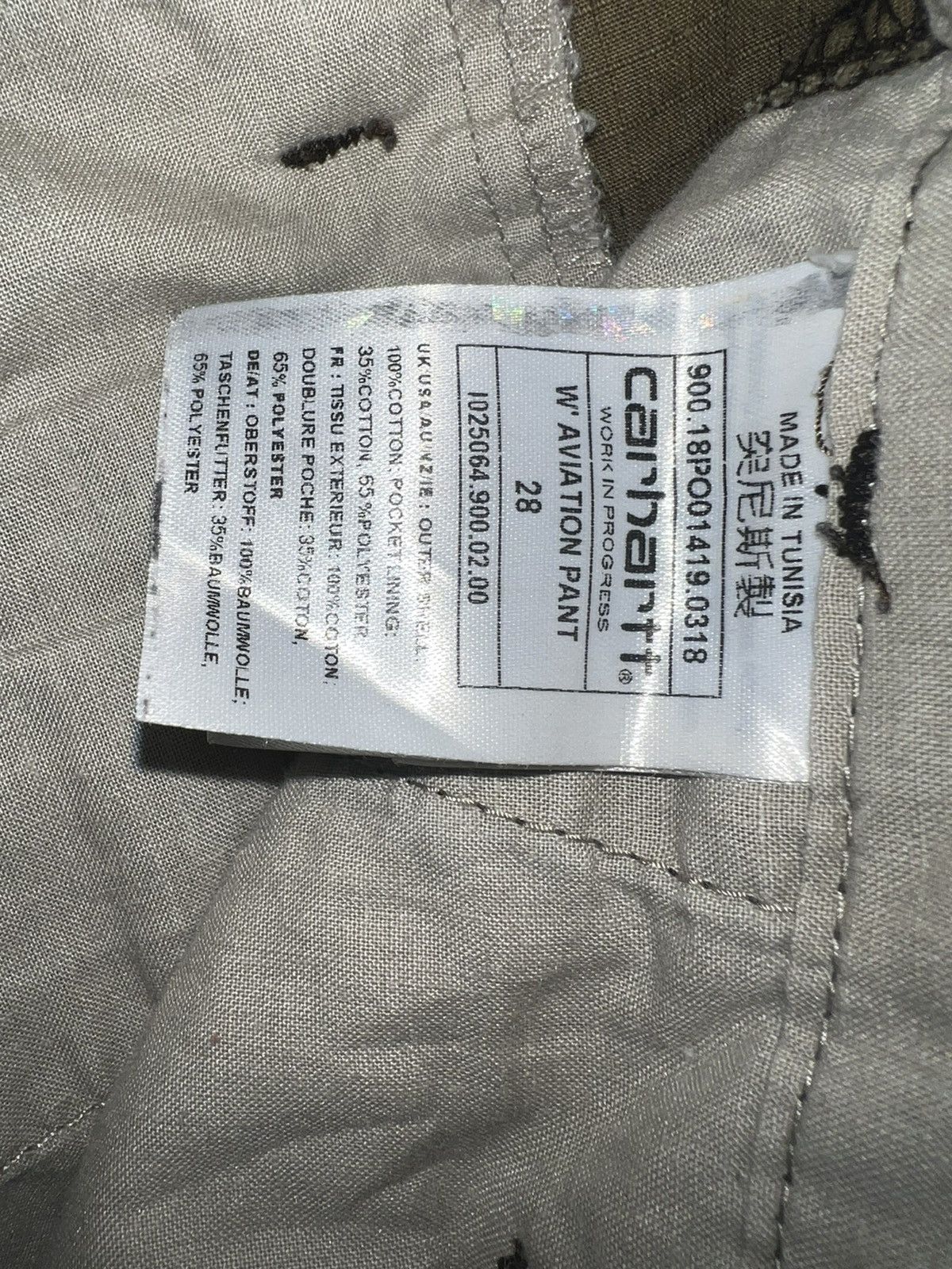 Carhartt Charhartt relaxed fit cargos Size US 28 / EU 44 - 4 Thumbnail