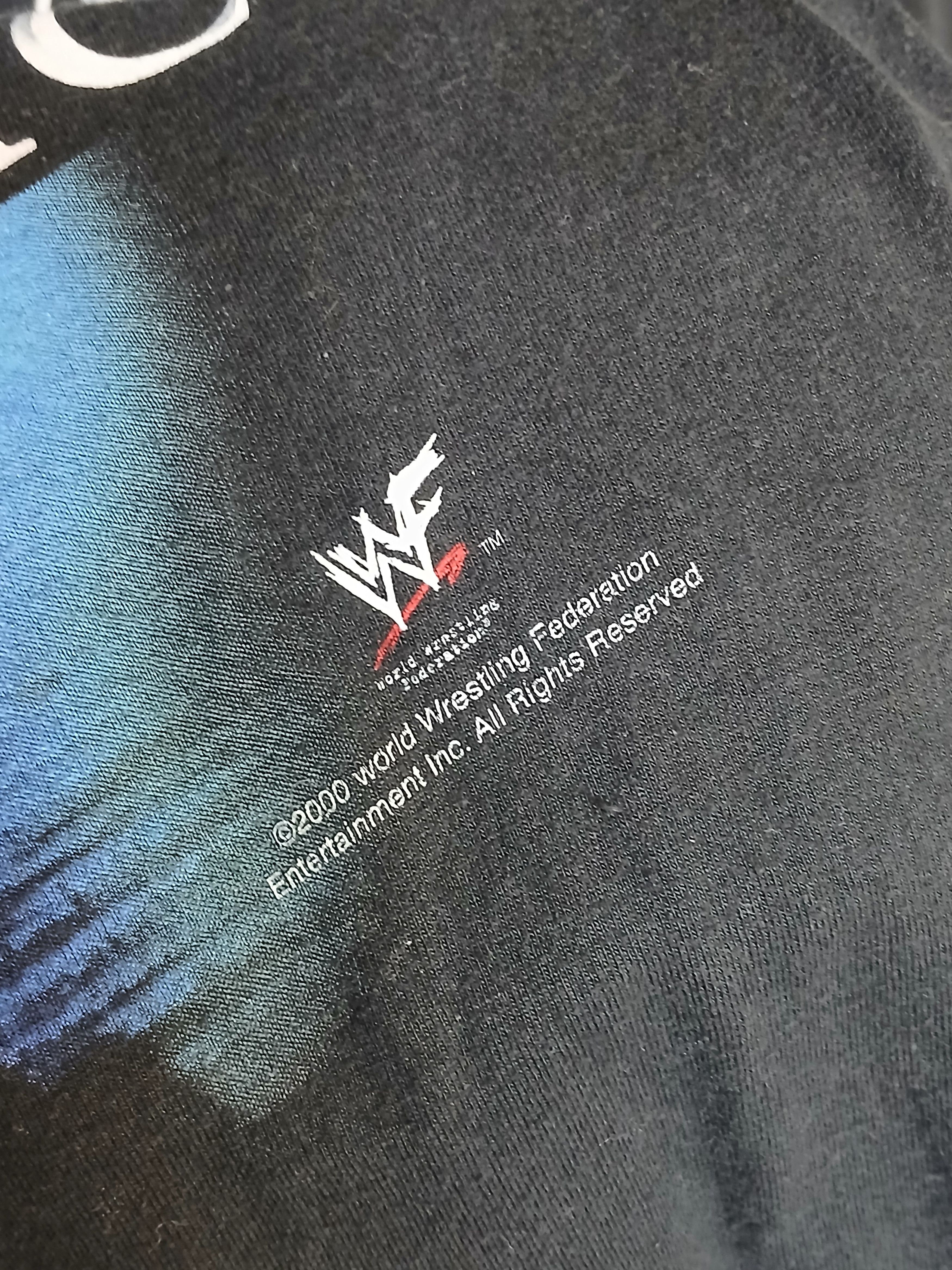 Vintage × WWE × WWF Vintage 2000 WWE Undertaker Wrestling T-Shirt Size US S / EU 44-46 / 1 - 5 Thumbnail