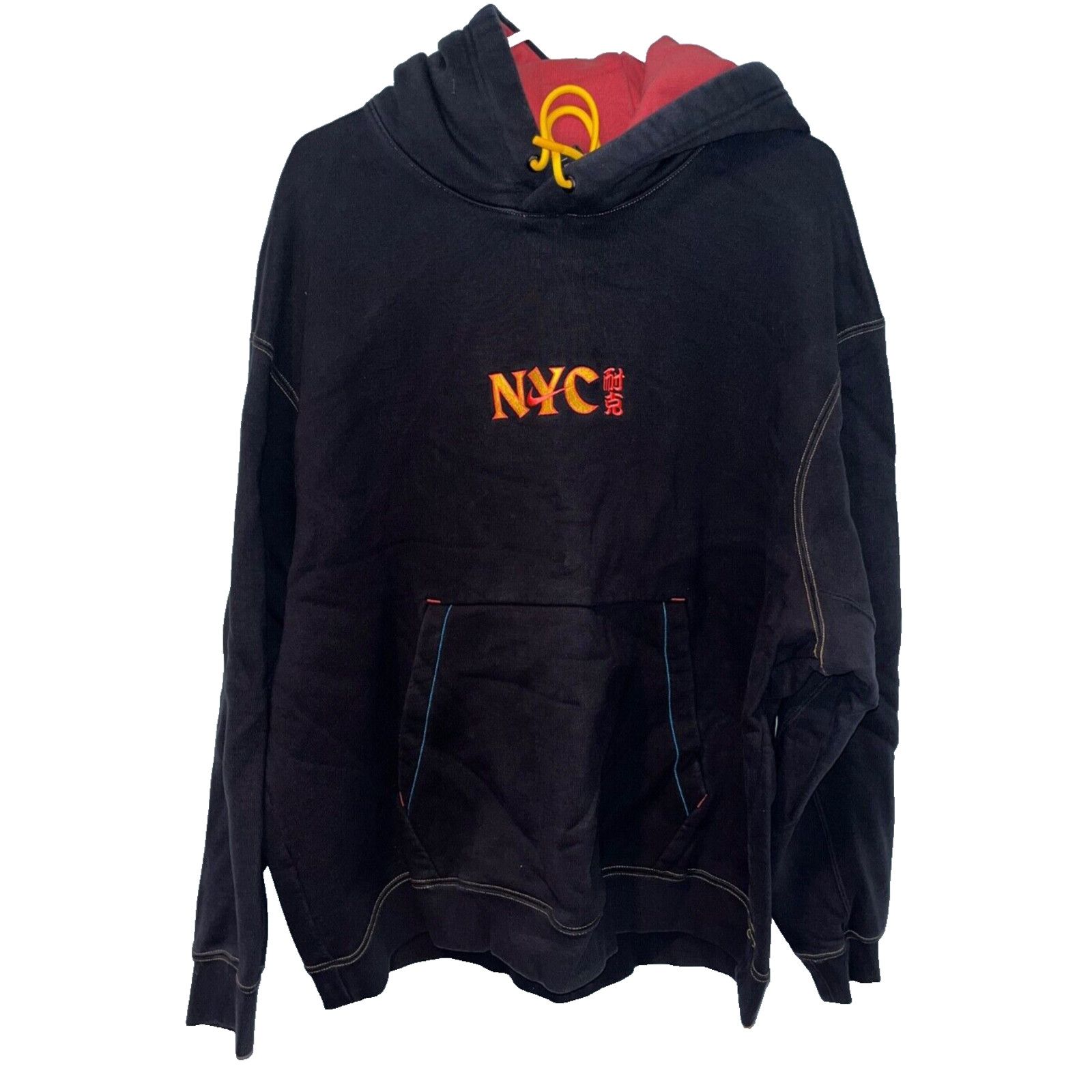 Nike Nike Chinatown New York City Sweatsuit Hoodie 2XL Pants XL Size US XXL / EU 58 / 5 - 8 Thumbnail