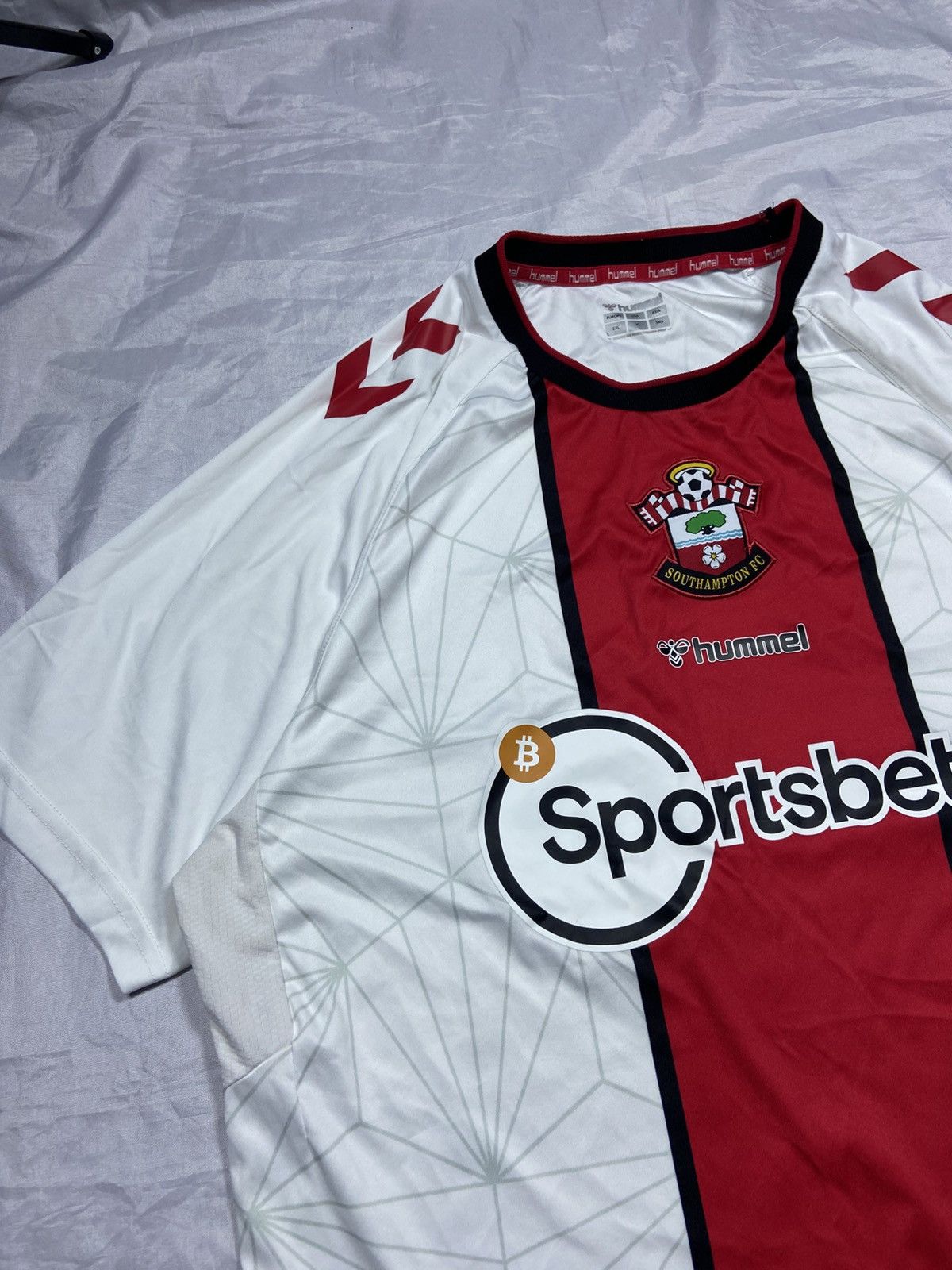 Hummel Southampton FC Football Jersey Hummel Home 2021/2022 Size US XXL / EU 58 / 5 - 3 Thumbnail