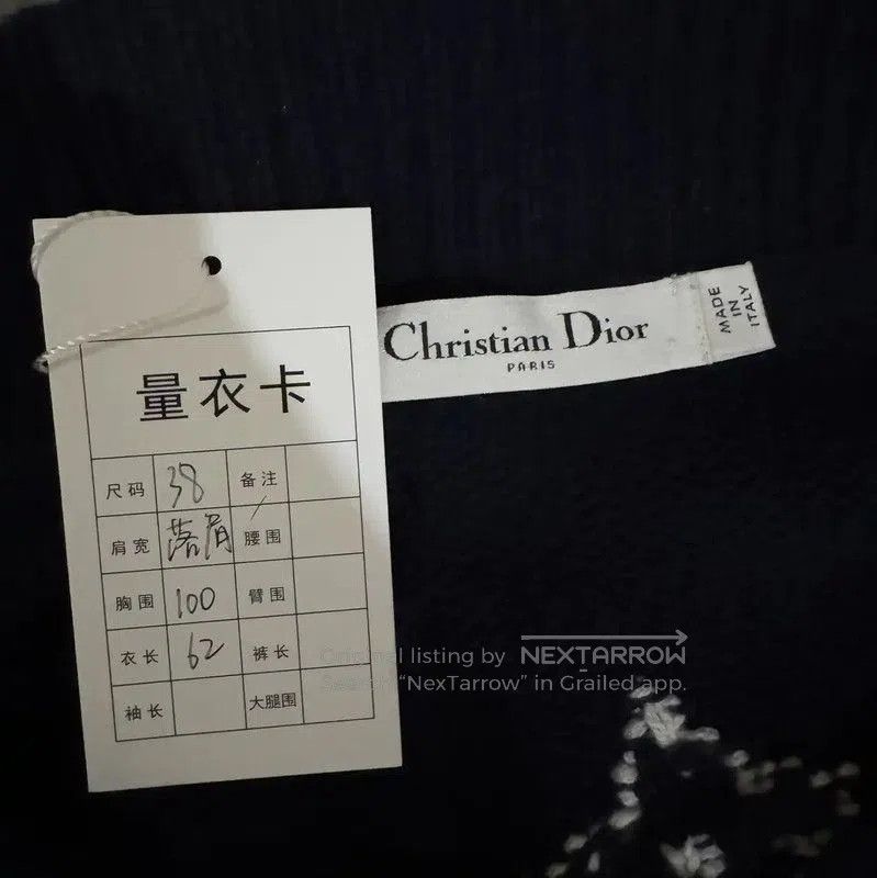Dior Dior Blue Cashmere Women's Pullover . Size M / US 6-8 / IT 42-44 - 3 Thumbnail