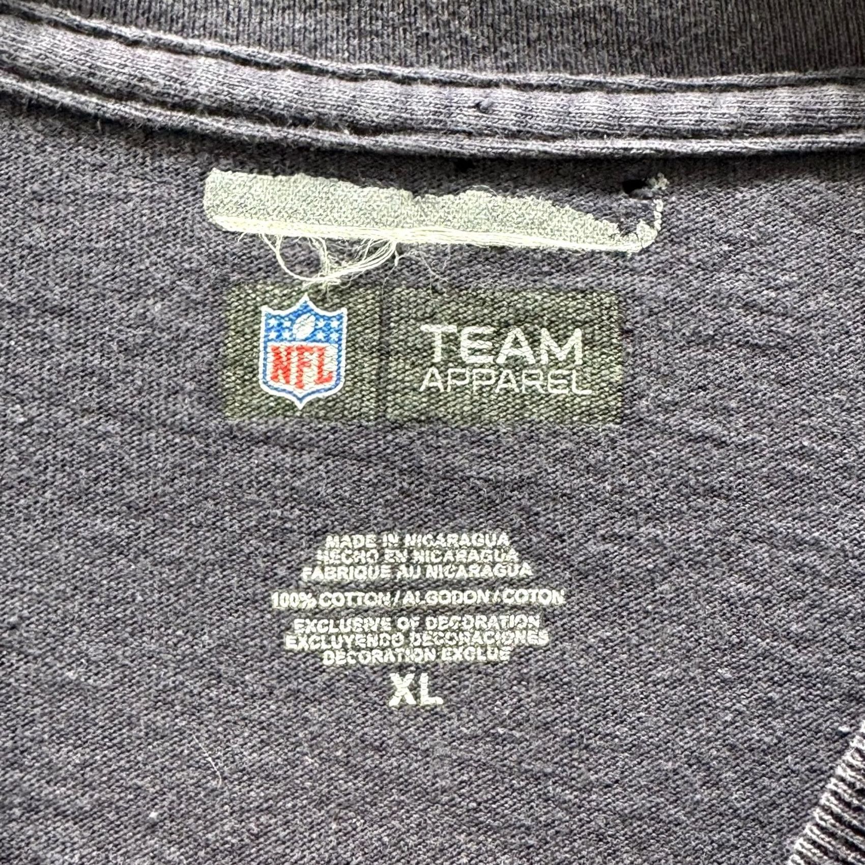 NFL NFL Team Apparel Shirt Mens XL Blue Bears Graphic Tee Tagless Crewneck Size US XL / EU 56 / 4 - 6 Thumbnail