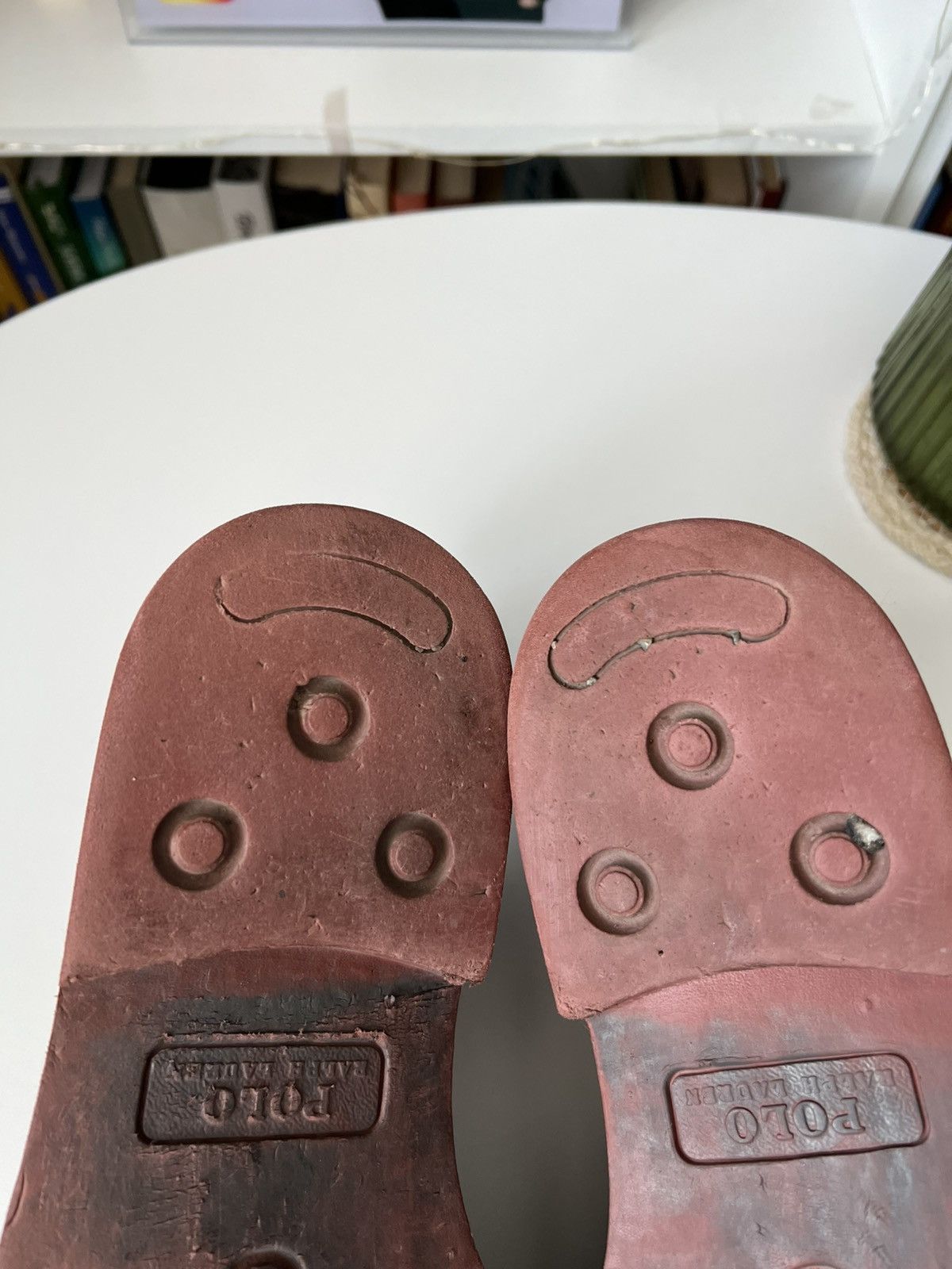 Polo Ralph Lauren Polo Ralph Lauren leather shoes classic gray Size US 10 / EU 43 - 8 Thumbnail