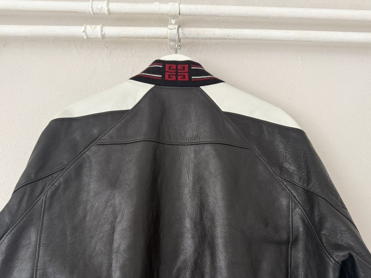 Givenchy Givenchy Calfskin Varsity Jacket with Embroidered Logo Size US L / EU 52-54 / 3 - 9 Thumbnail
