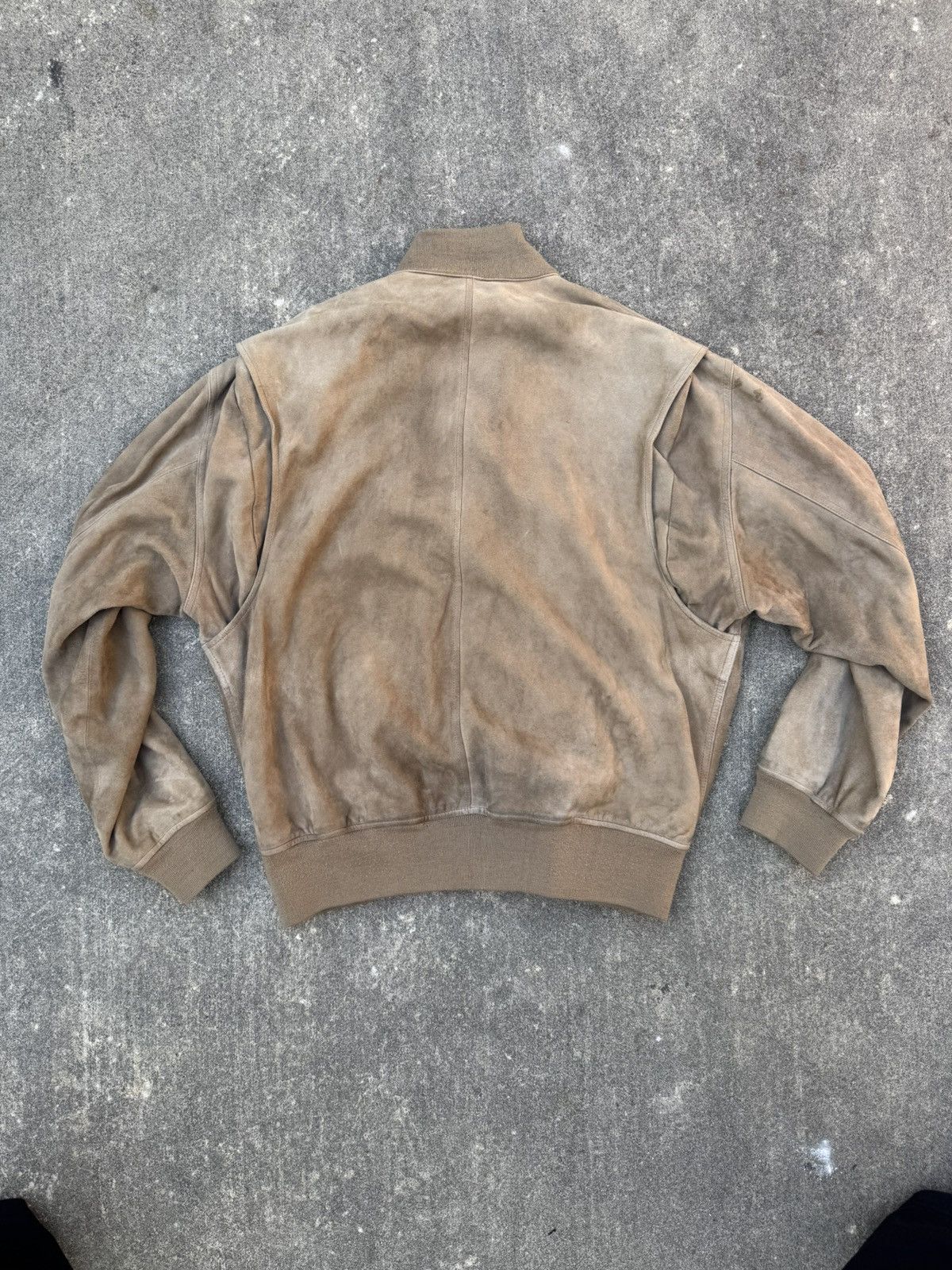 Polo Ralph Lauren C. 1996 Polo suede bomber Size US L / EU 52-54 / 3 - 3 Thumbnail