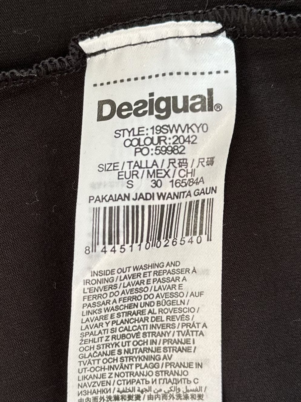 Desigual × Vintage Desigual 2 in 1 Viscose Dress Tunic Women's Size S Size S / US 4 / IT 40 - 6 Thumbnail