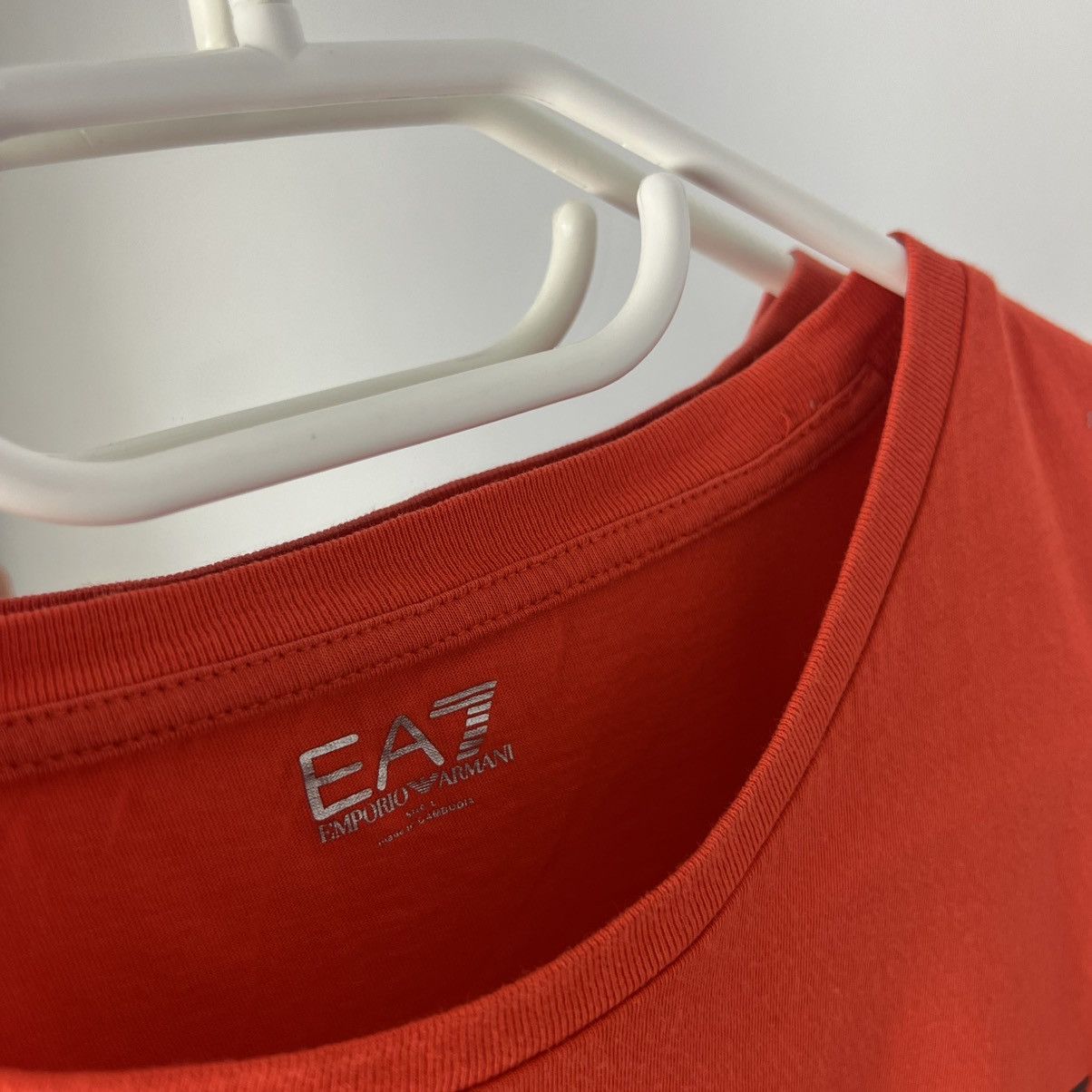 Emporio Armani Vintage Emporio Armani Mini Logo T-Shirt Streetwear Style Size US L / EU 52-54 / 3 - 4 Thumbnail