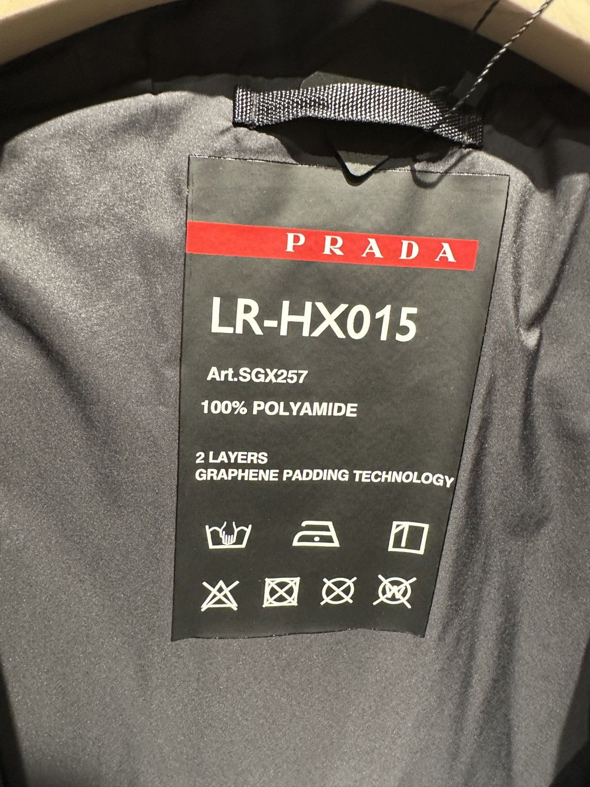 Prada Prada Light Nylon Puffer Jacket In Red/black Size US M / EU 48-50 / 2 - 6 Thumbnail