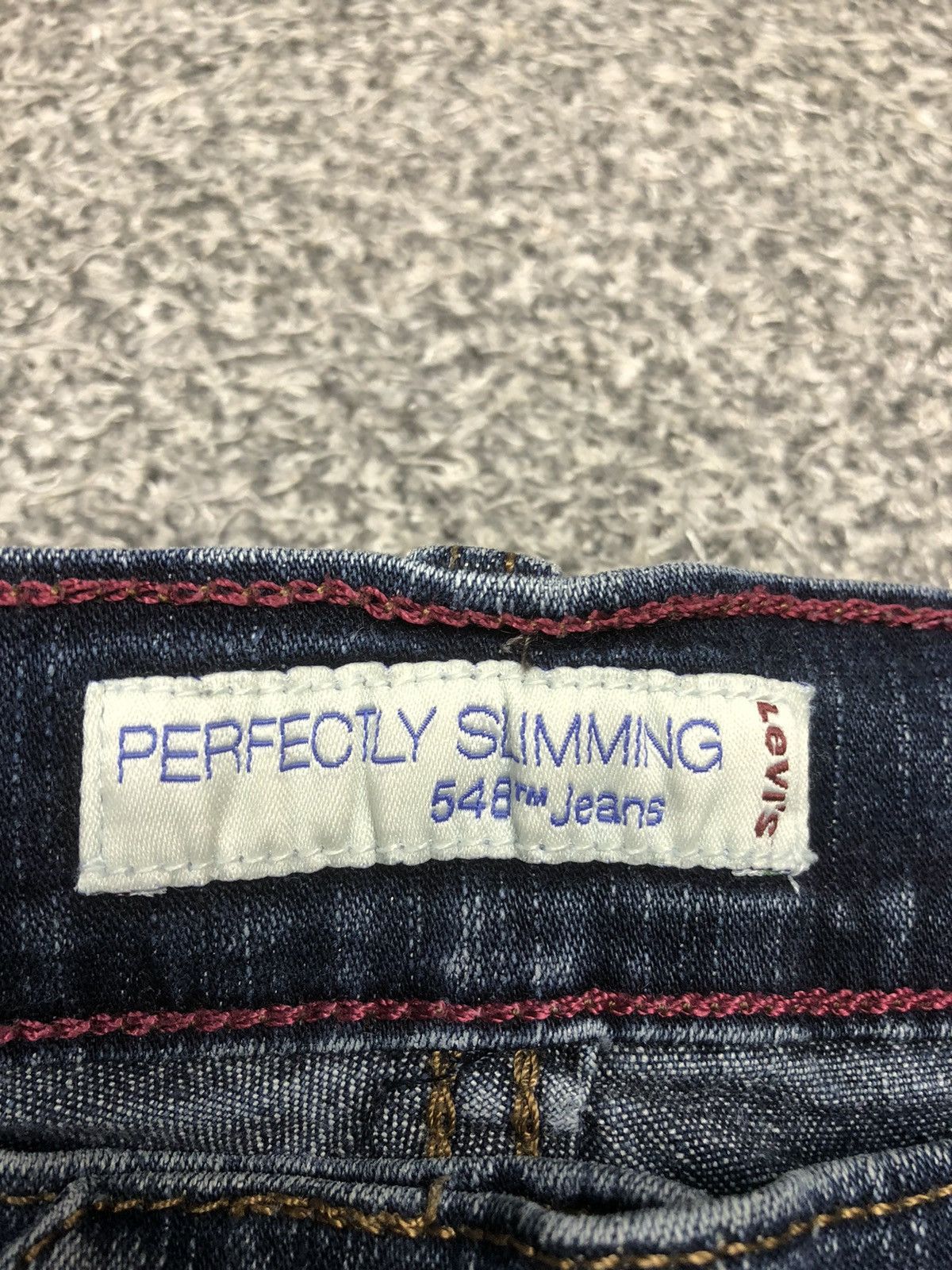 Japanese Brand × Levi's × Vintage Levis 548 Perfectly Slimming Jorts Jeans Size 35" - 15 Thumbnail
