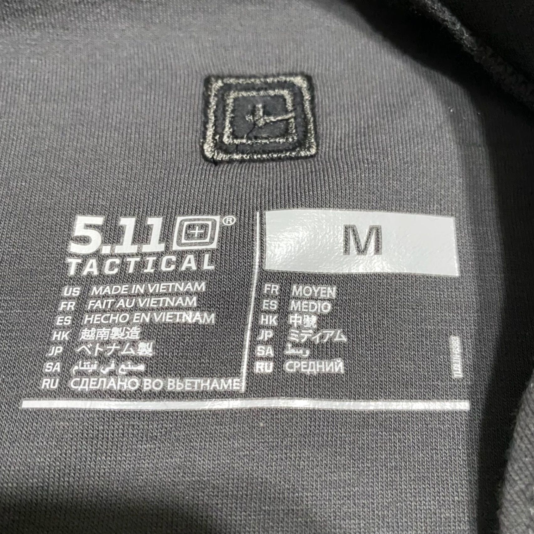 Vintage 5.11 Tactical Jacket Womens M Gray Audrey Cover-Up Cross Snap Jacket Size M / US 6-8 / IT 42-44 - 3 Thumbnail