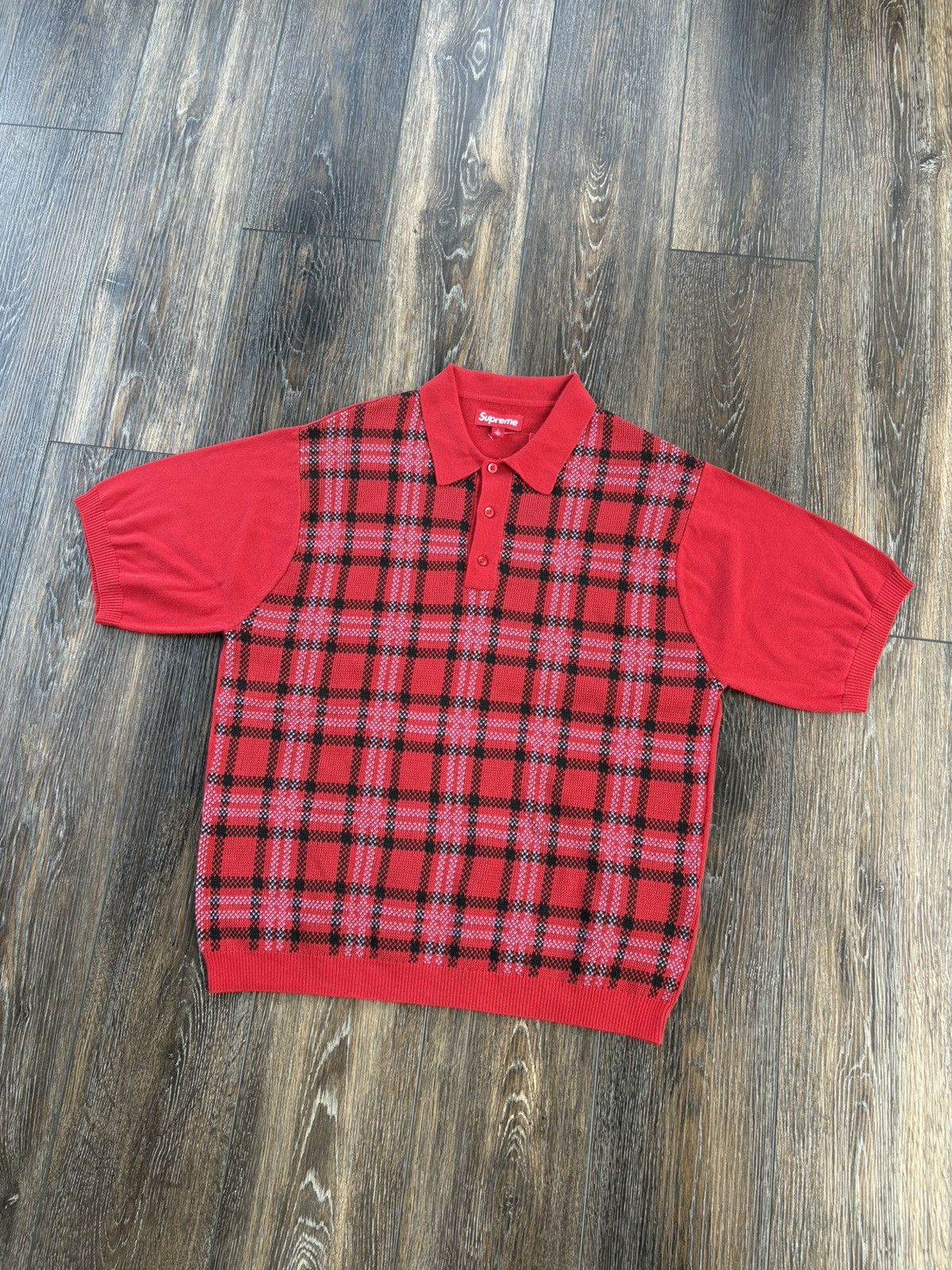 Supreme SS13 Supreme Knit Polo Sweater Short Sleeve Cardigan 2013