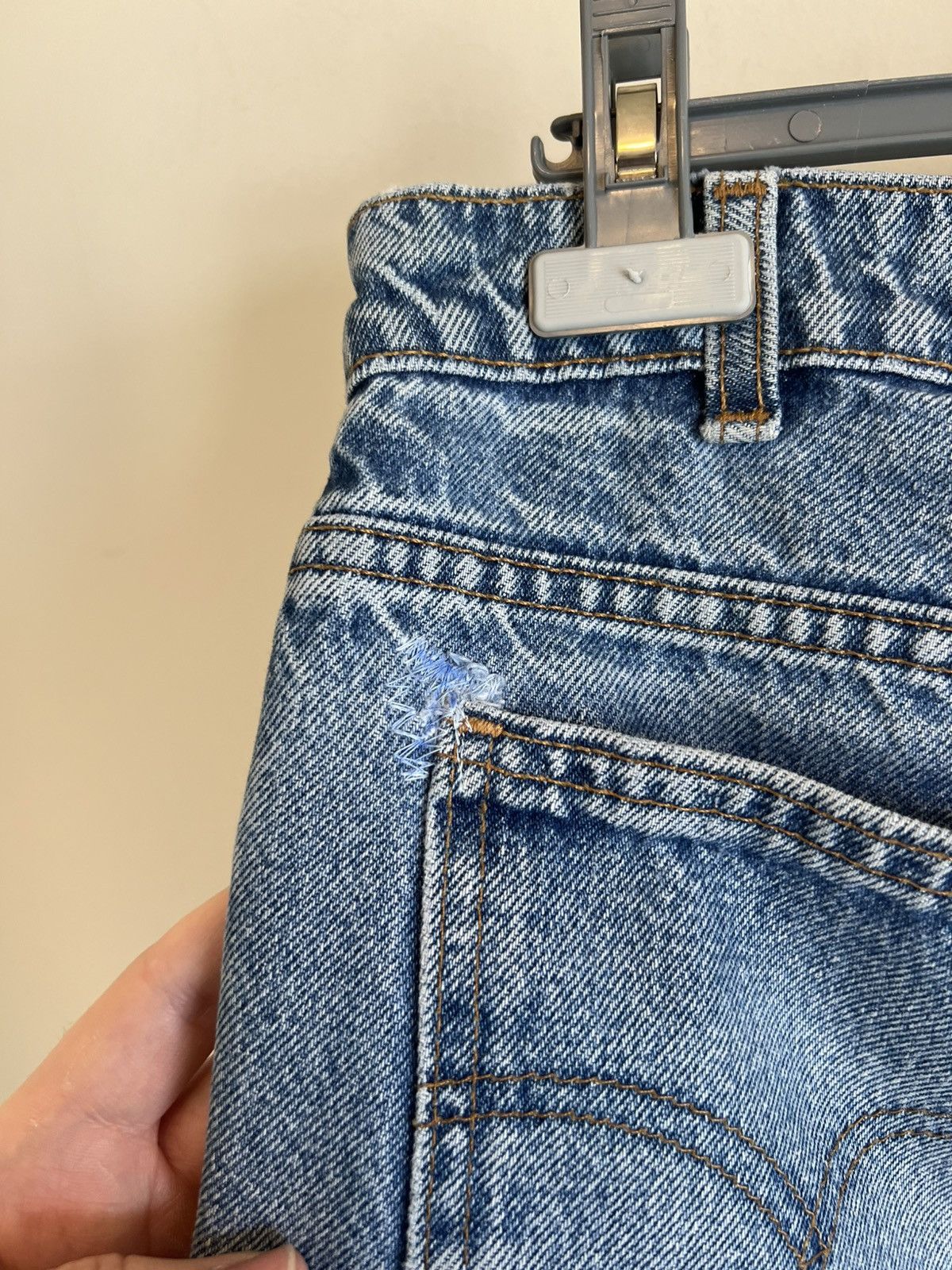 Levi's Orange TAB Vintage 90s Levi's 501 Denim Jeans Matcha Size US 34 / EU 50 - 6 Thumbnail