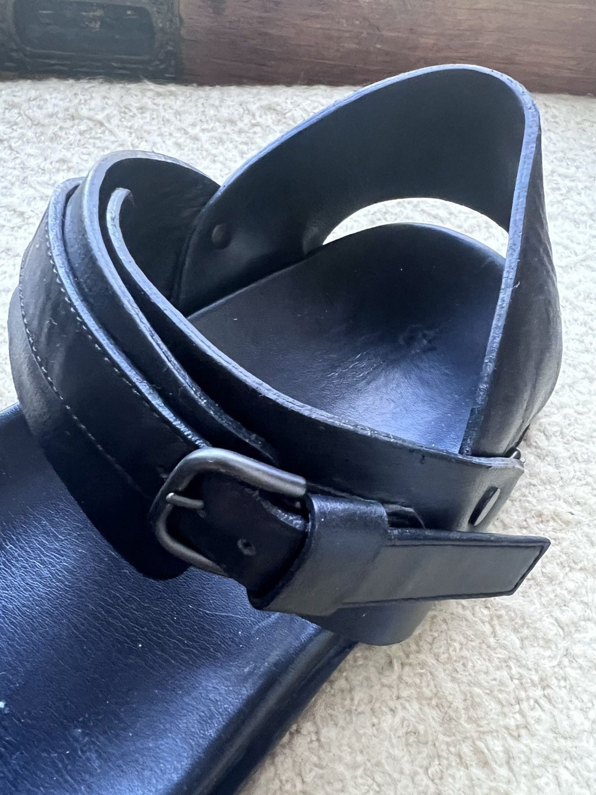 Maison Margiela SS16 Line 22 leather sandals, EU43,Italy,worn for one month Size US 10 / EU 43 - 10 Thumbnail